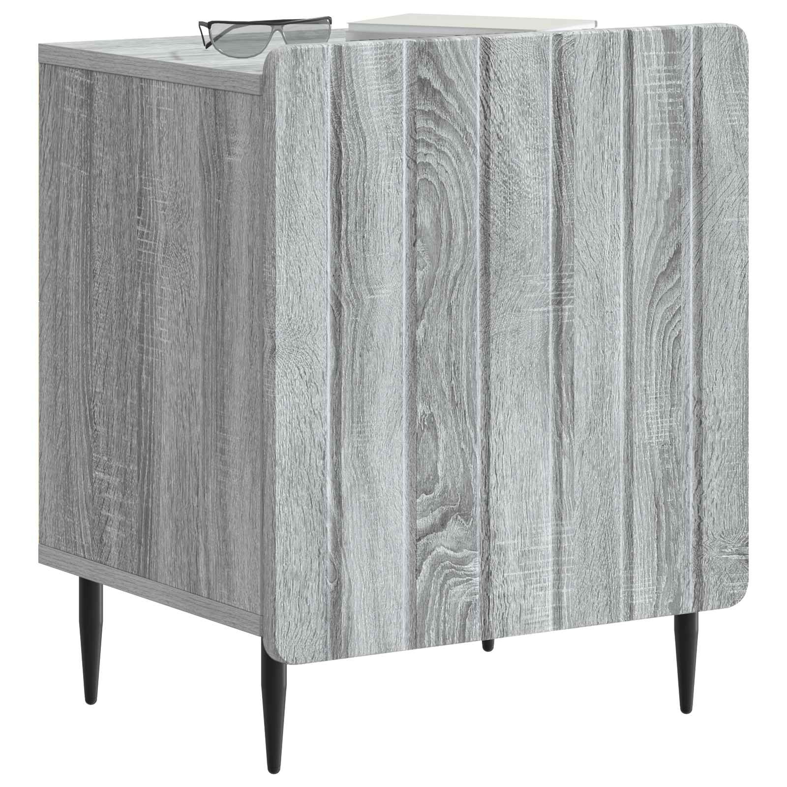 Cabinet de chevet Sonoma gris 43 x 34,5 x 52 cm - XIOS