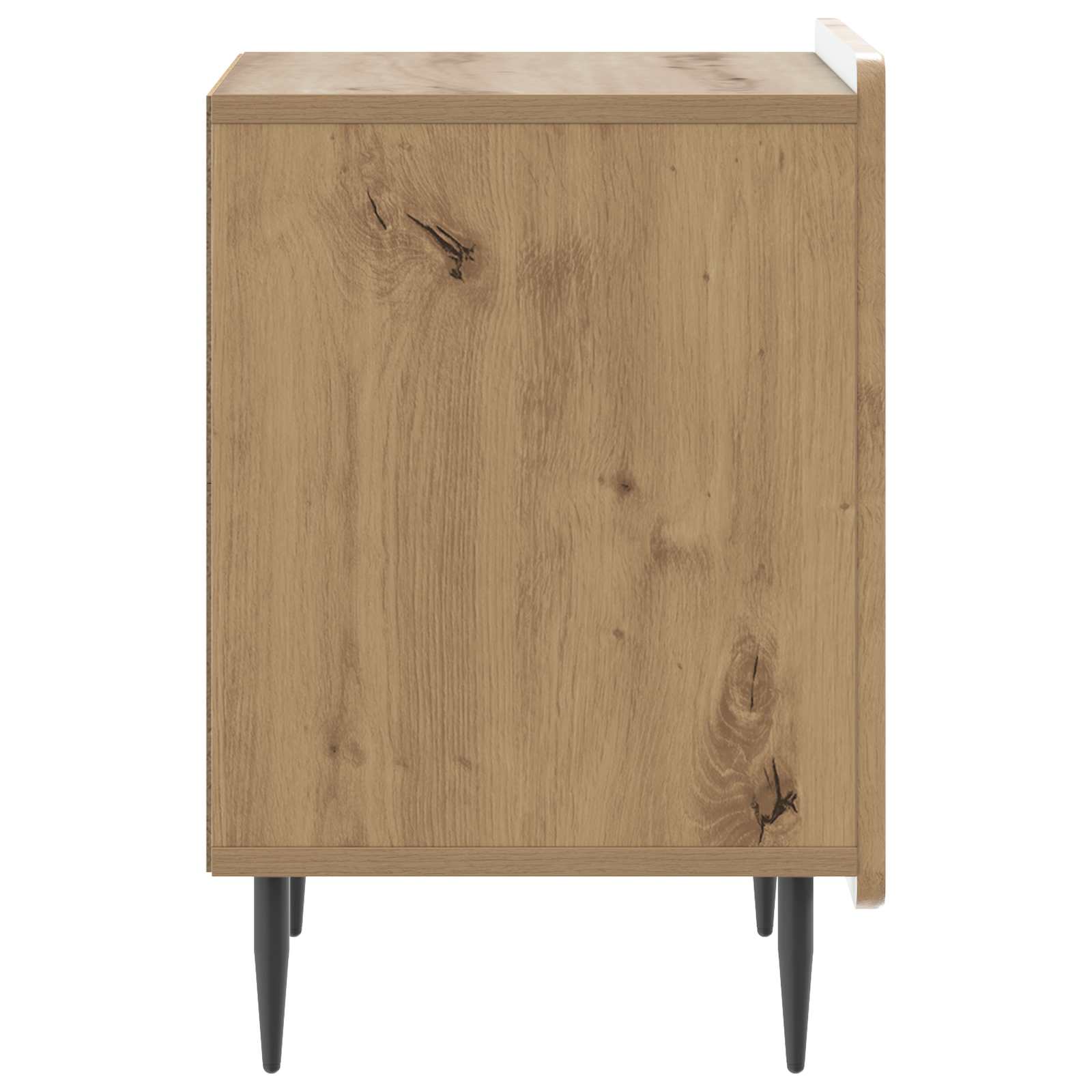 Cabinet de chevet 2 pcs Chêne artisanal 43 x 34,5 x 52 cm - XIOS