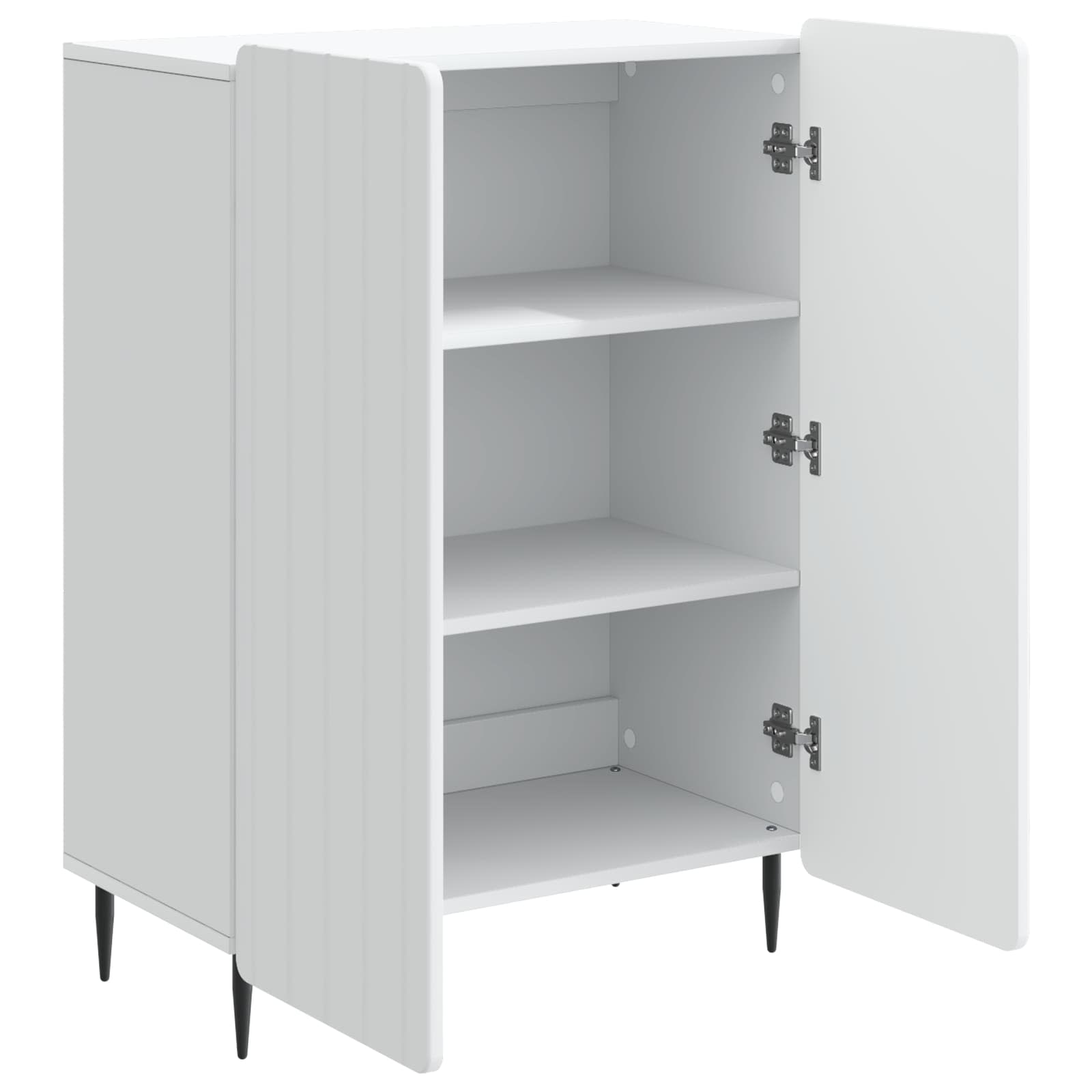 Buffet Blanc 66 x 34,5 x 92 cm Bois d'ingénierie - XIOS