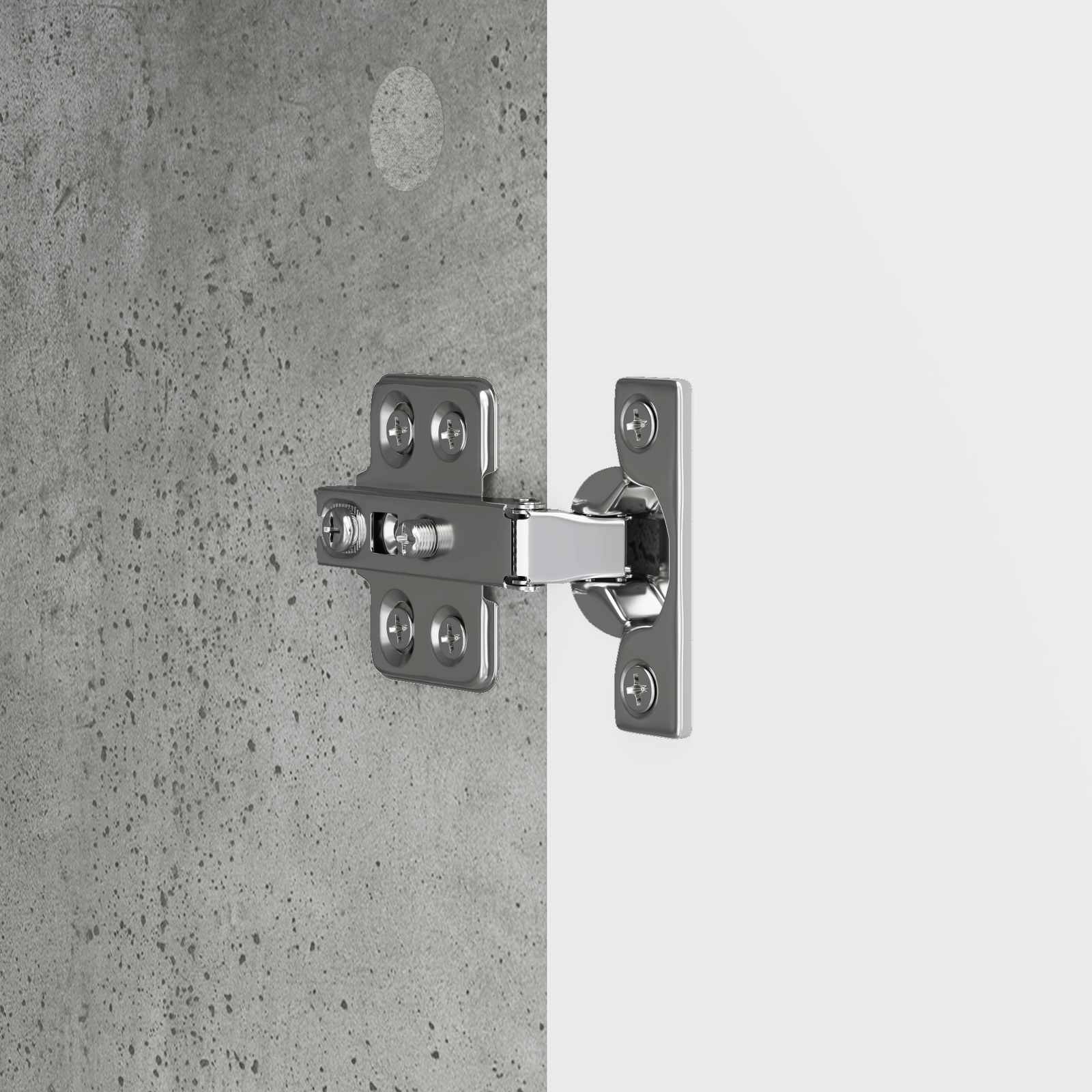 Buffet Gris béton 66 x 34,5 x 92 cm Bois d'ingénierie - XIOS