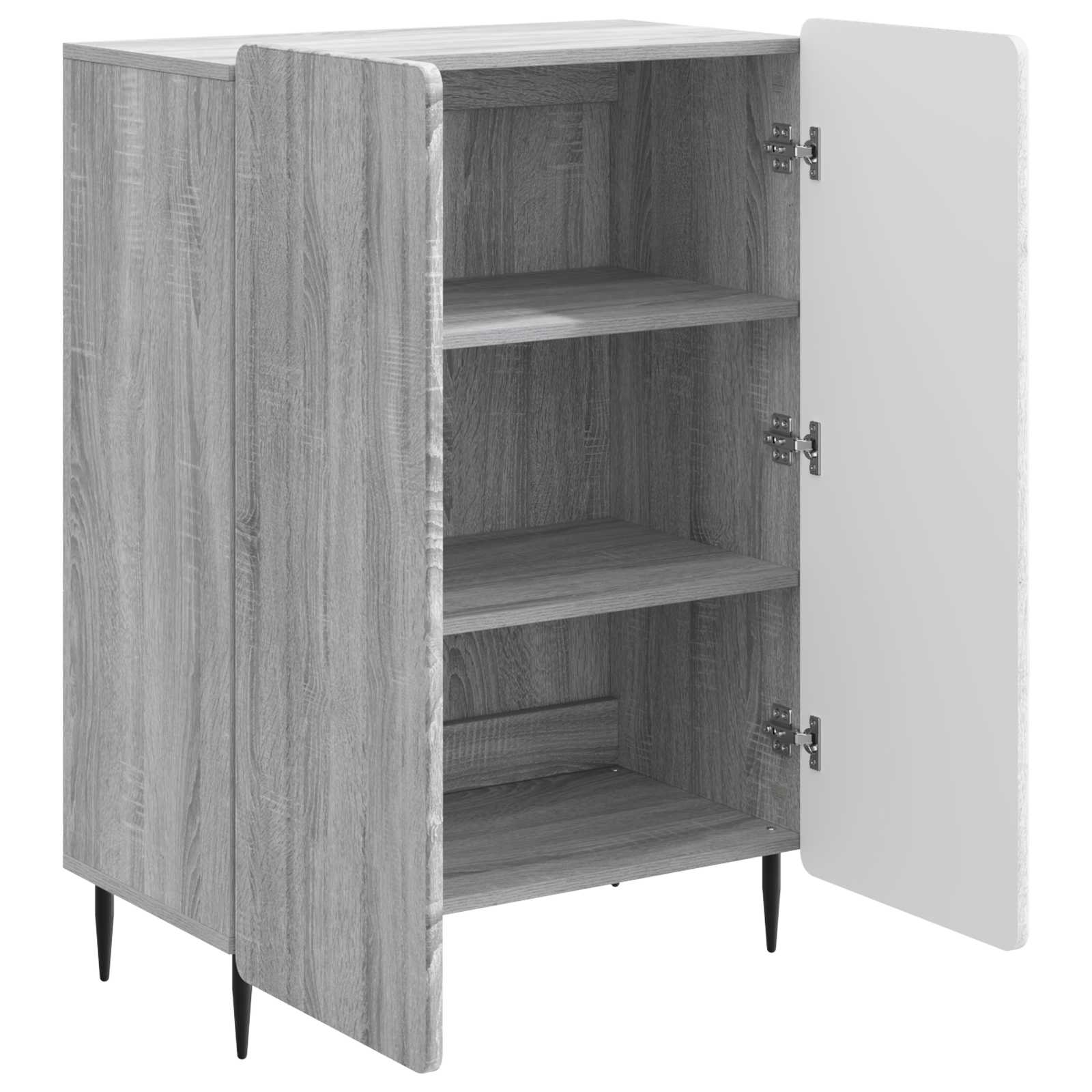 Buffet Sonoma gris 66 x 34,5 x 92 cm Bois d'ingénierie - XIOS