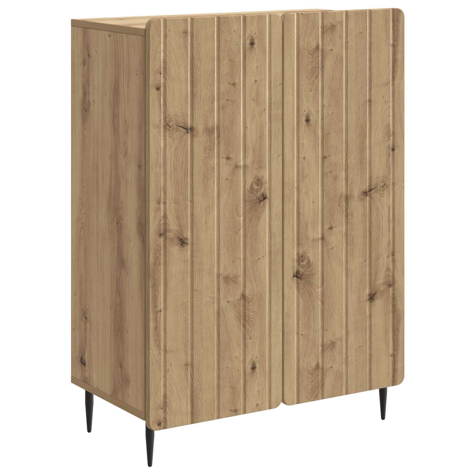 Buffet Chêne artisanal 66 x 34,5 x 92 cm Bois d'ingénierie - XIOS