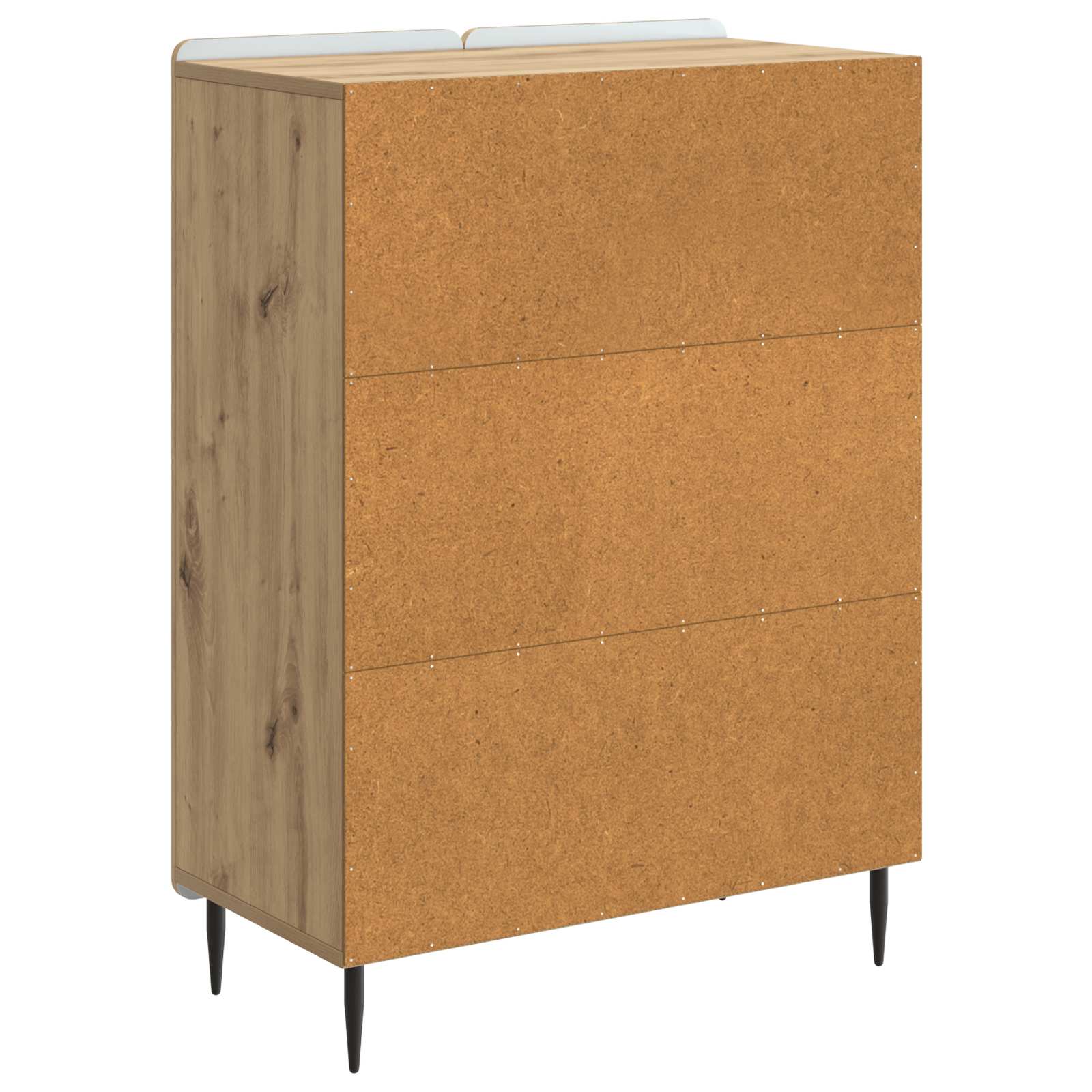 Buffet Chêne artisanal 66 x 34,5 x 92 cm Bois d'ingénierie - XIOS