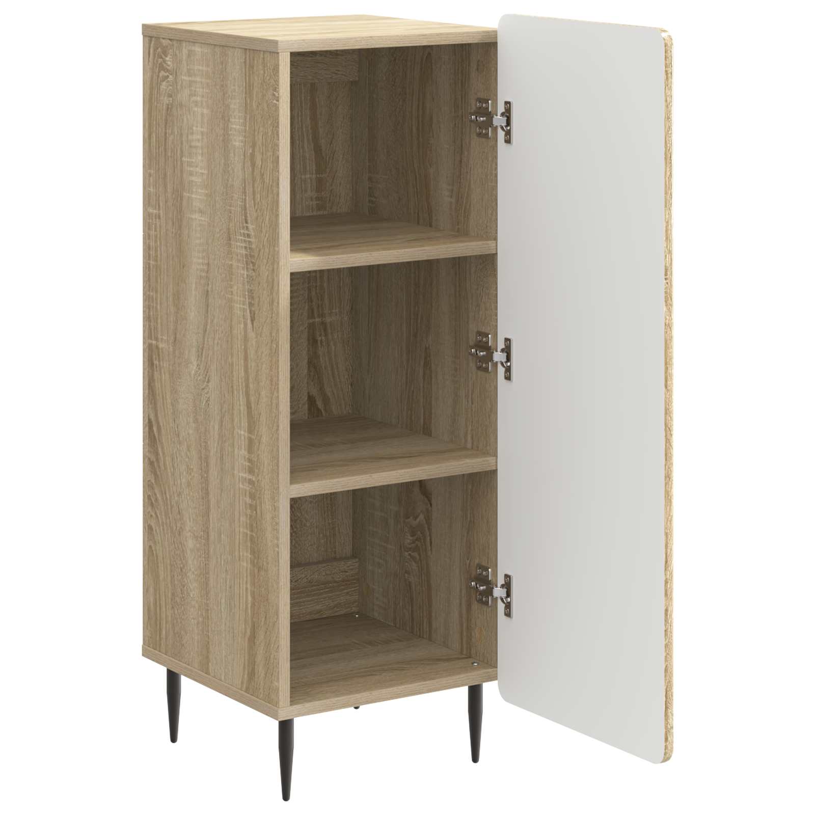 Buffet Chêne Sonoma 34,5 x 33 x 92 cm Bois d'ingénierie - XIOS