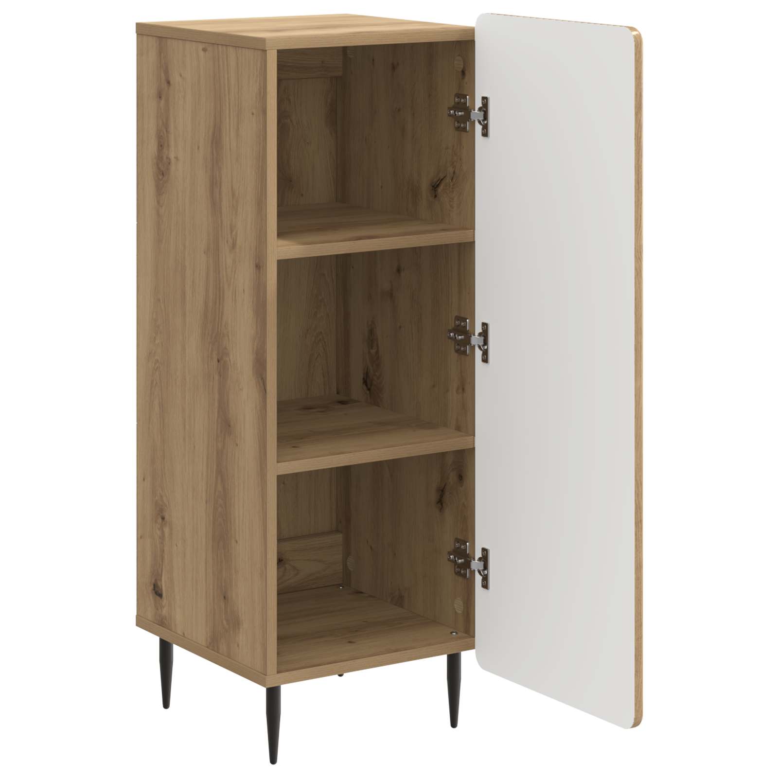 Buffet Chêne artisanal 34,5 x 33 x 92 cm Bois d'ingénierie - XIOS