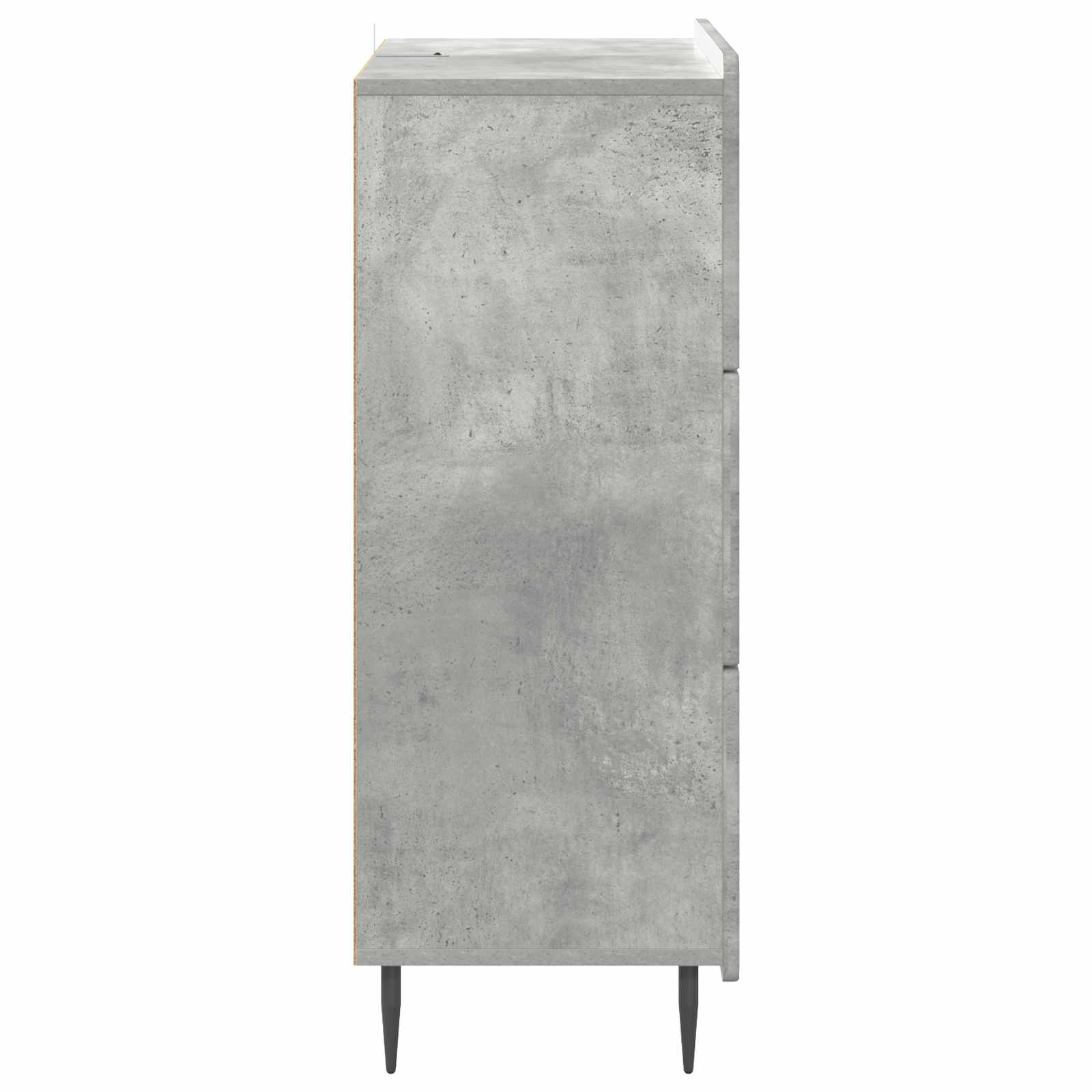 Armoire à tiroirs Gris béton 66 x 34,5 x 92 cm - XIOS