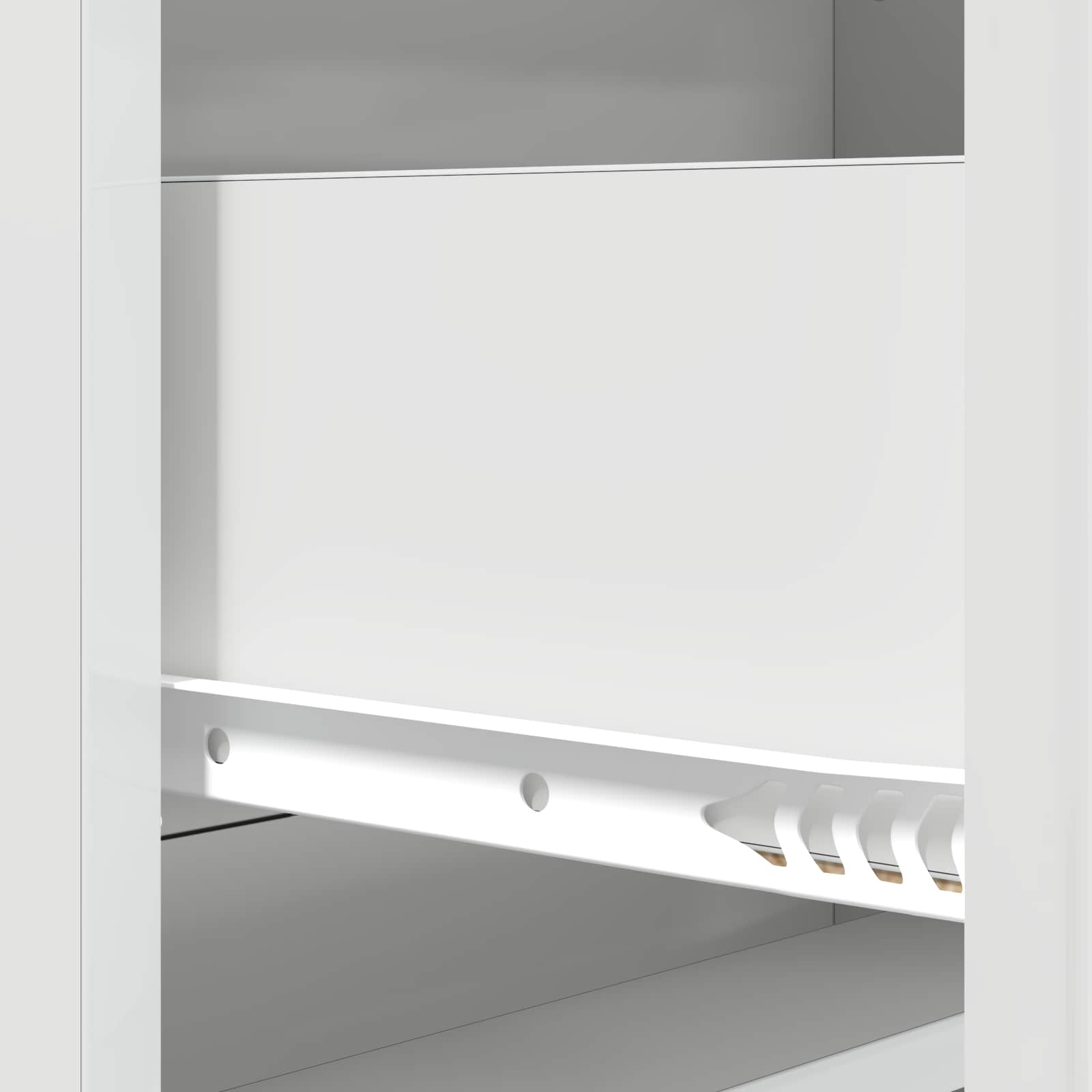 Armoire à tiroirs Blanc brillant 66 x 34,5 x 92 cm - XIOS
