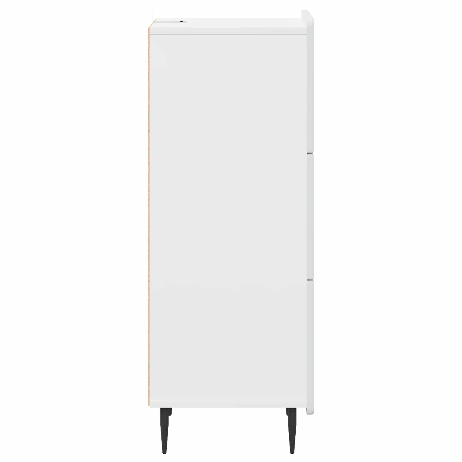 Armoire à tiroirs Blanc 33 x 34,5 x 92 cm Bois d'ingénierie - XIOS