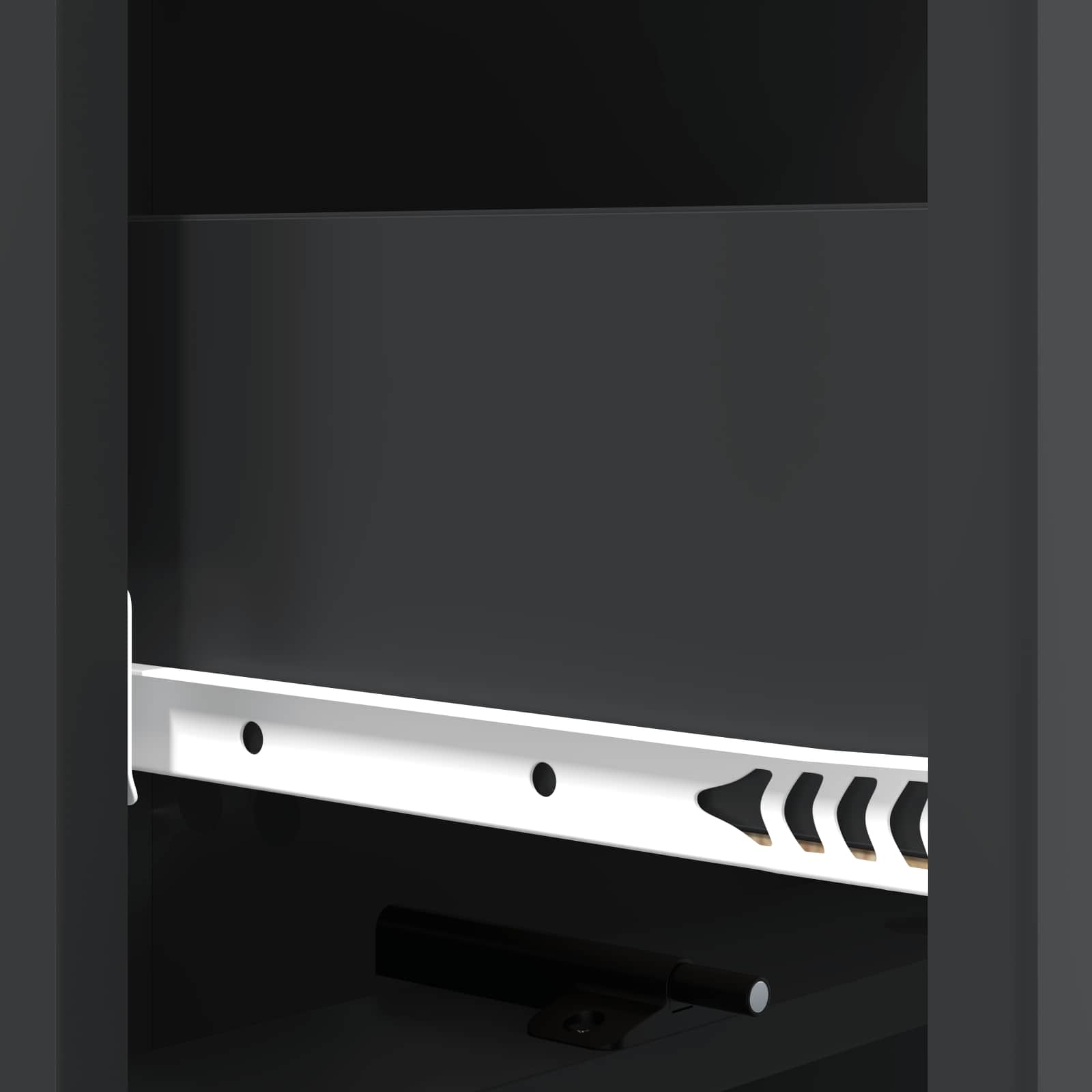 Armoire à tiroirs Noir 33 x 34,5 x 92 cm Bois d'ingénierie - XIOS