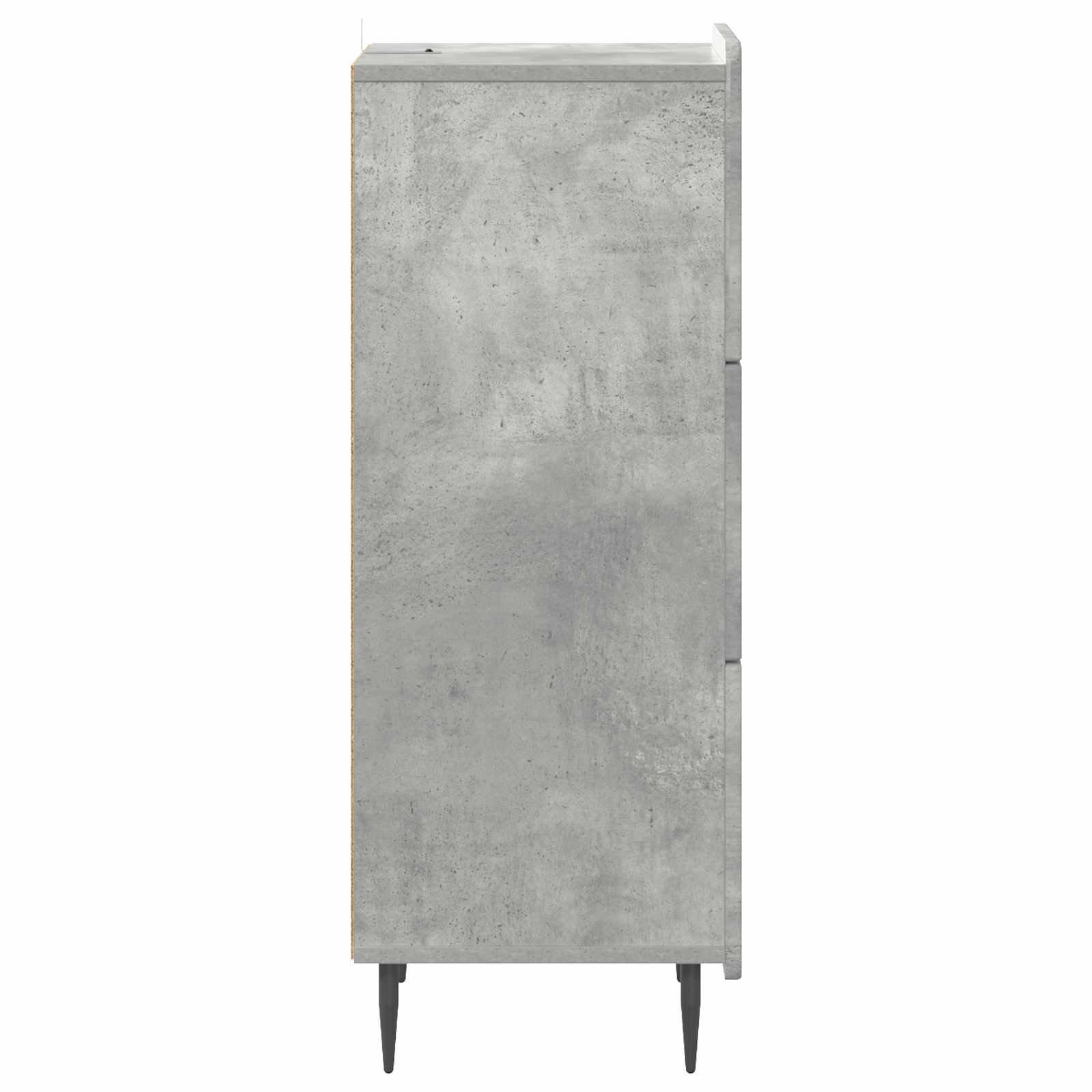 Armoire à tiroirs Gris béton 33 x 34,5 x 92 cm - XIOS