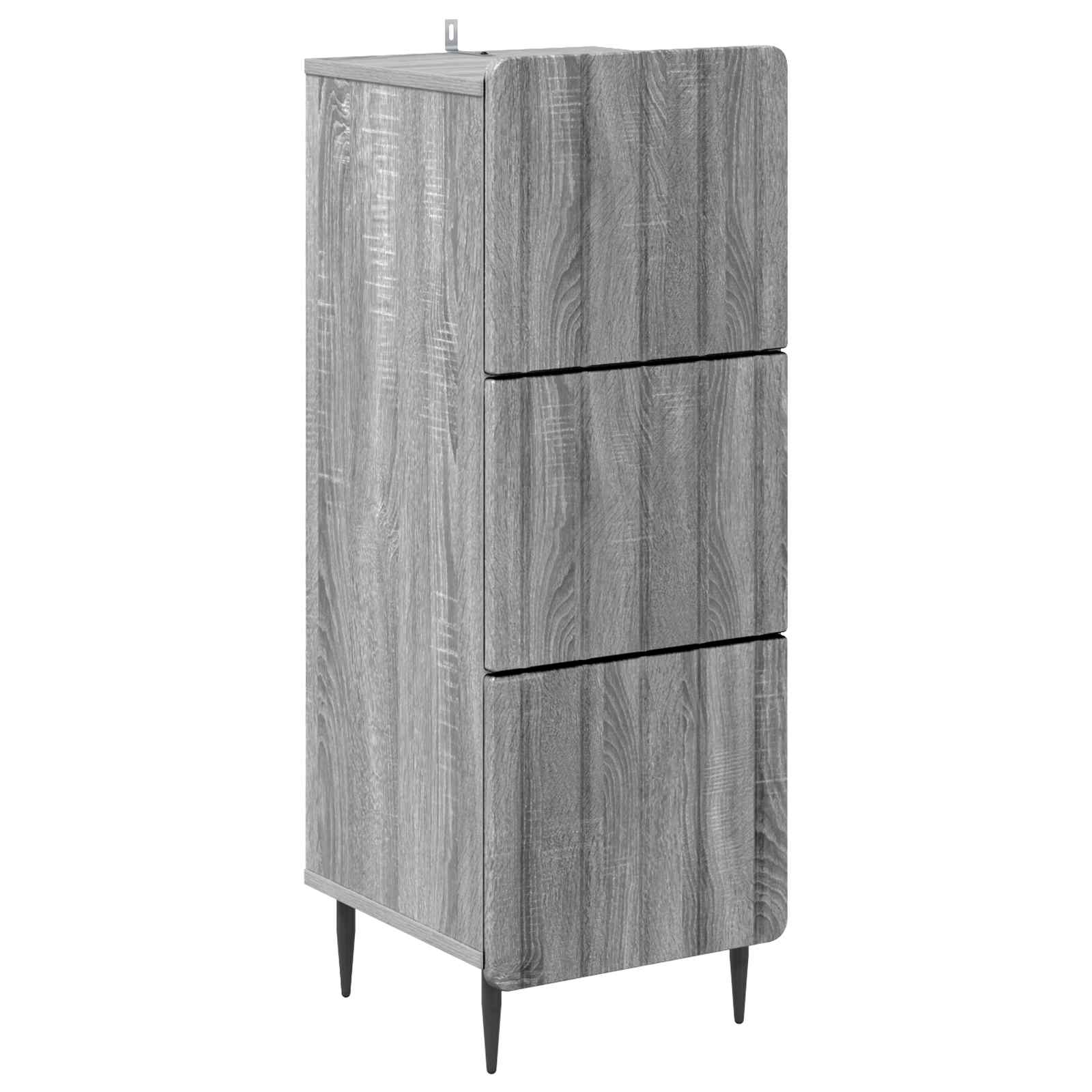 Armoire à tiroirs Sonoma gris 33 x 34,5 x 92 cm - XIOS