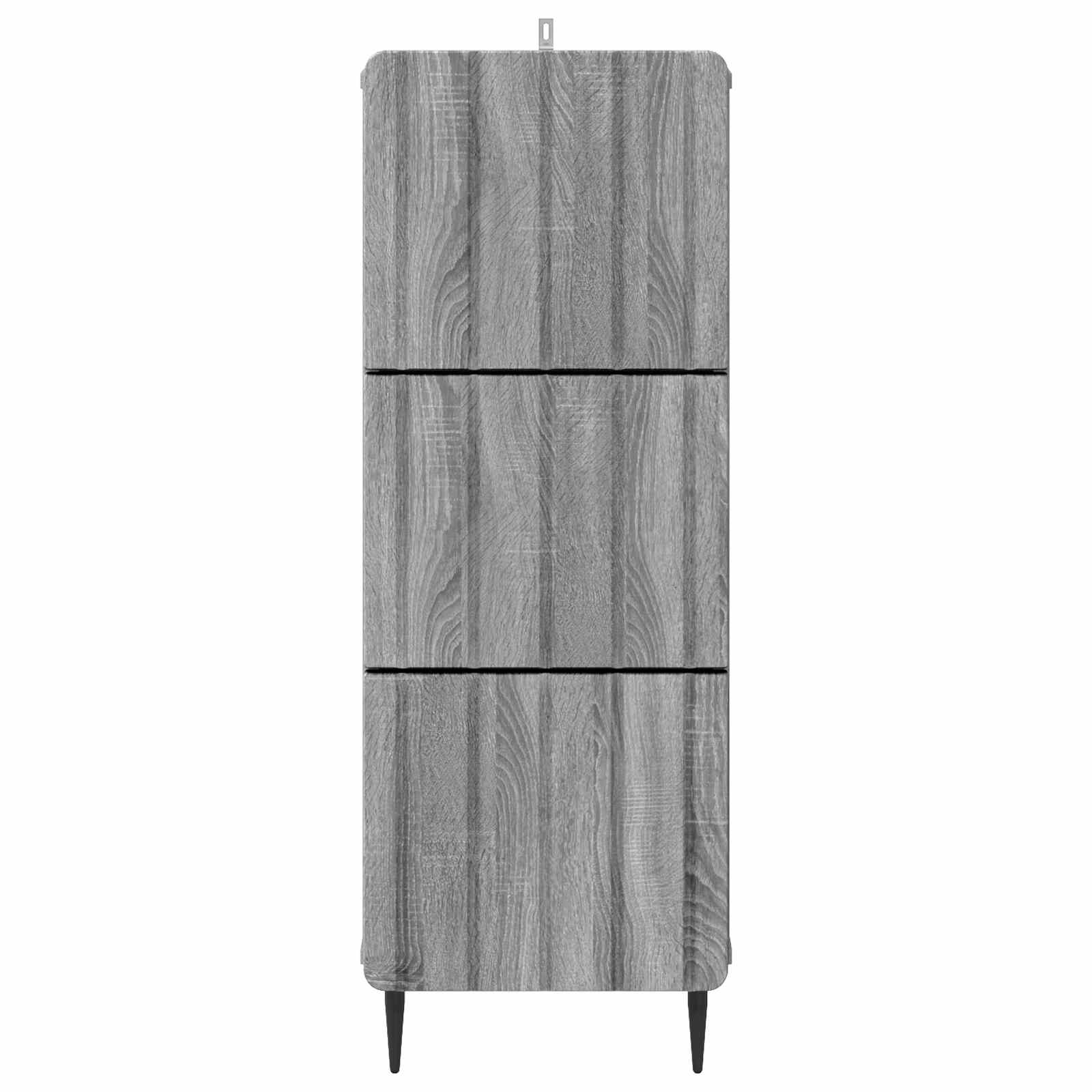 Armoire à tiroirs Sonoma gris 33 x 34,5 x 92 cm - XIOS