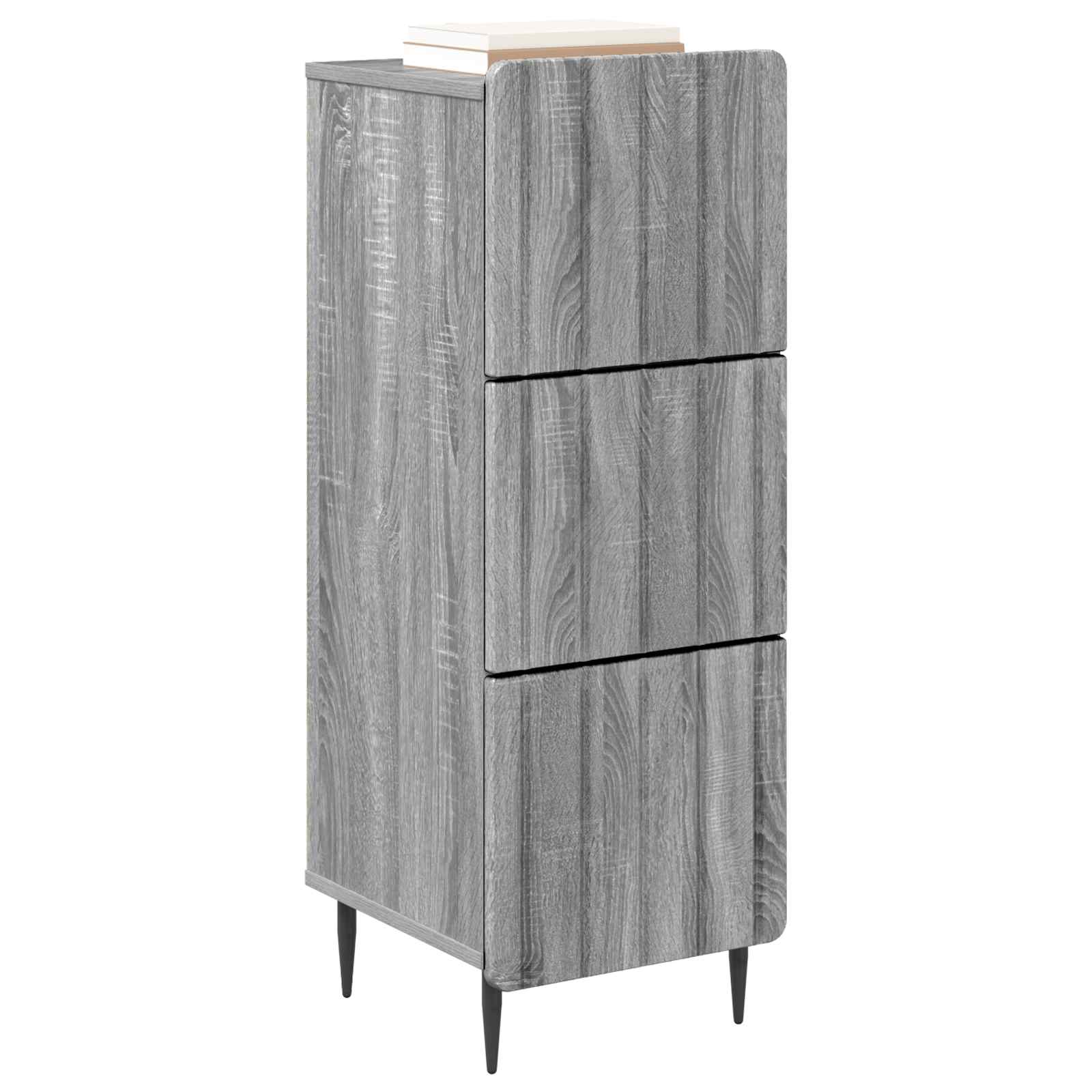 Armoire à tiroirs Sonoma gris 33 x 34,5 x 92 cm - XIOS