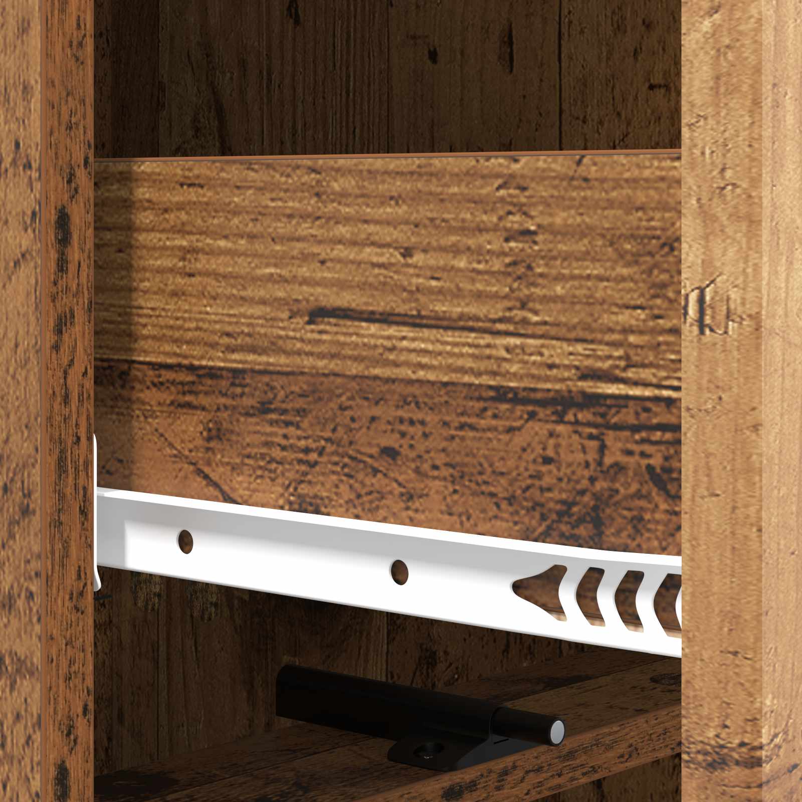 Armoire à tiroirs Bois ancien 33 x 34,5 x 92 cm - XIOS