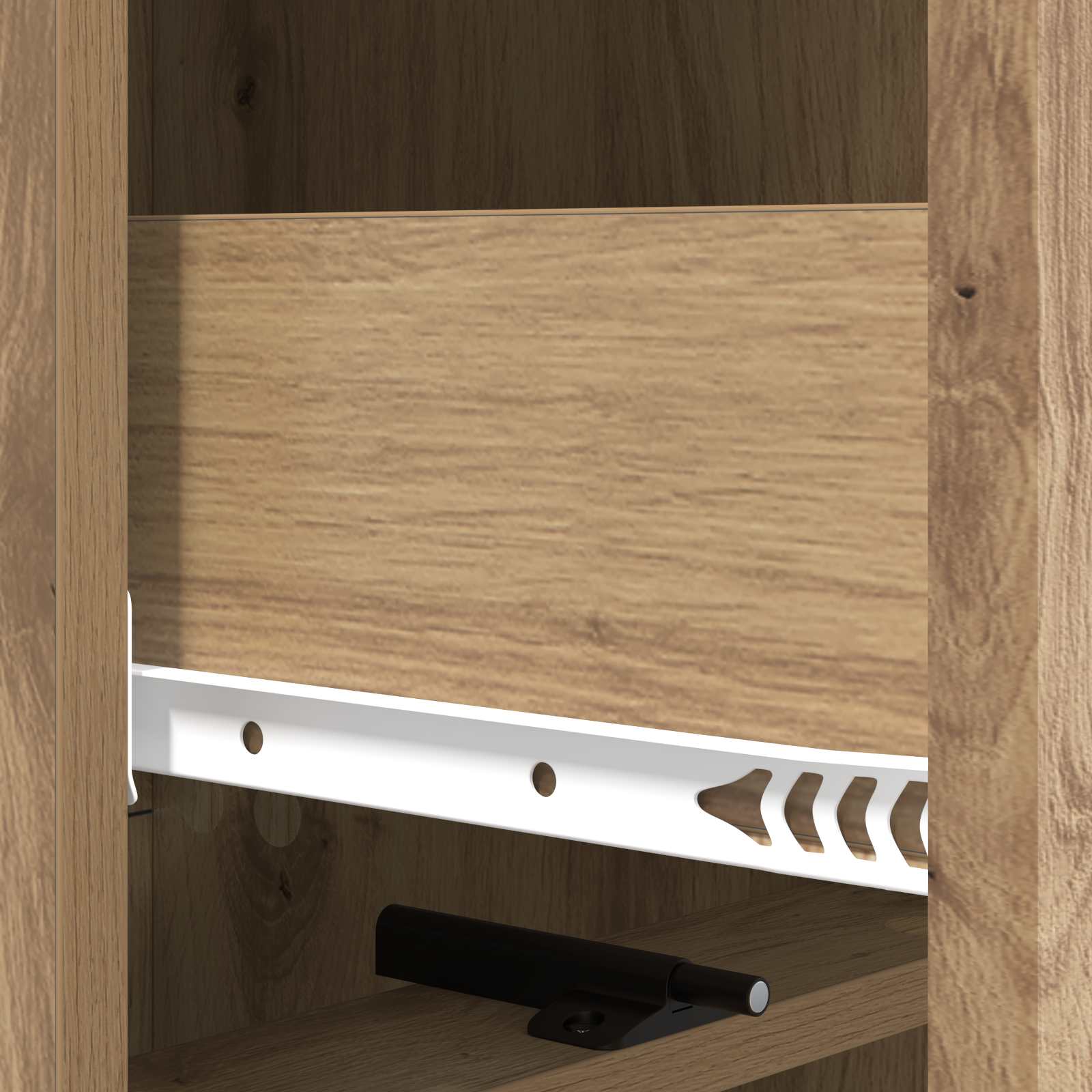 Armoire à tiroirs Chêne artisanal 33 x 34,5 x 92 cm - XIOS