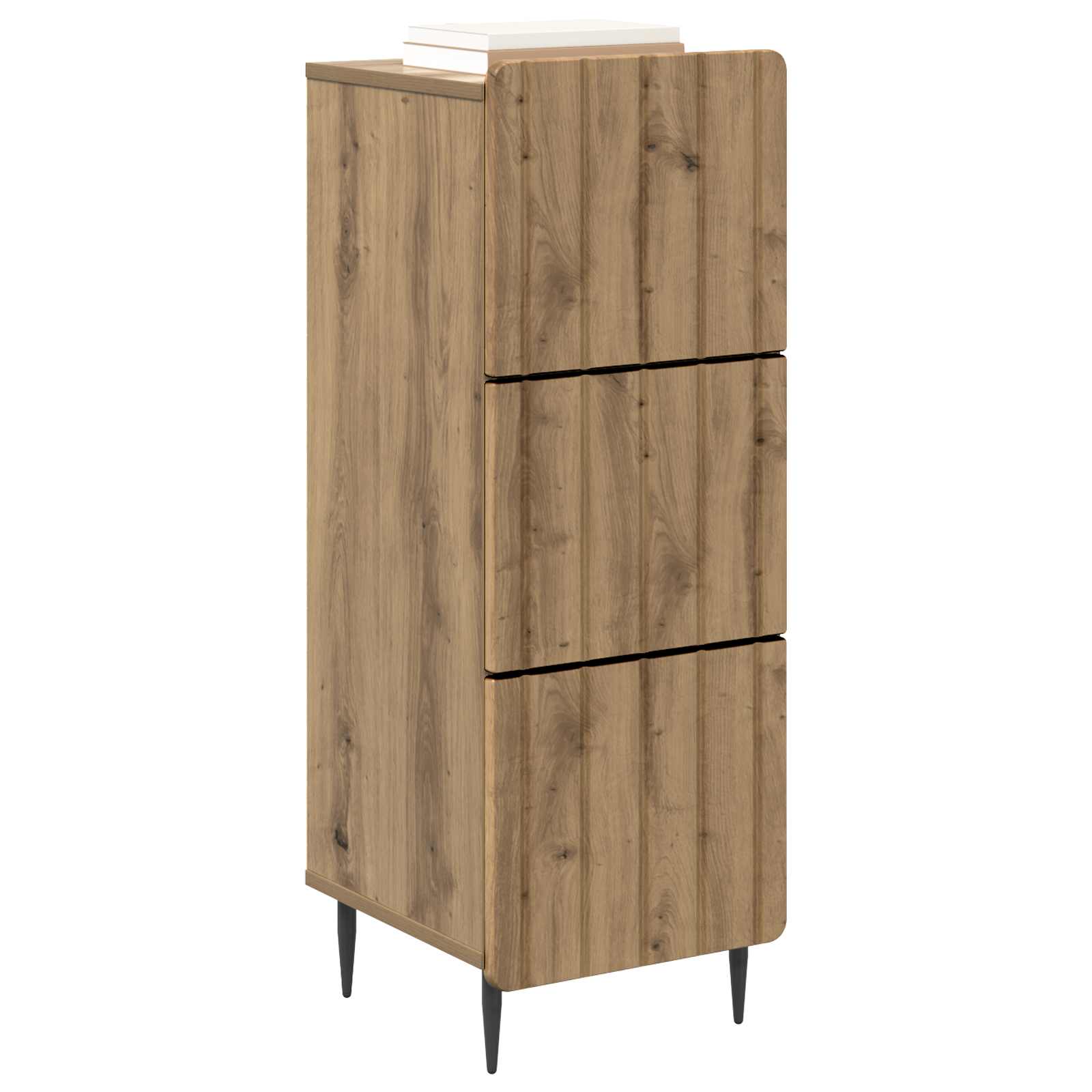 Armoire à tiroirs Chêne artisanal 33 x 34,5 x 92 cm - XIOS