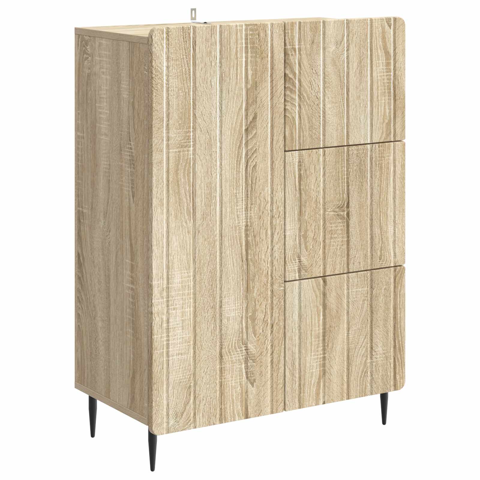 Buffet Chêne Sonoma 66 x 34,5 x 91,5 cm Bois d'ingénierie - XIOS