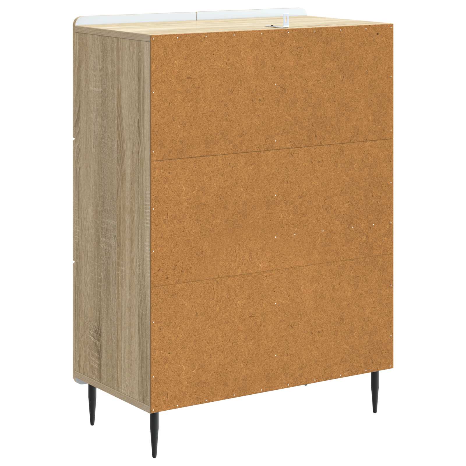 Buffet Chêne Sonoma 66 x 34,5 x 91,5 cm Bois d'ingénierie - XIOS