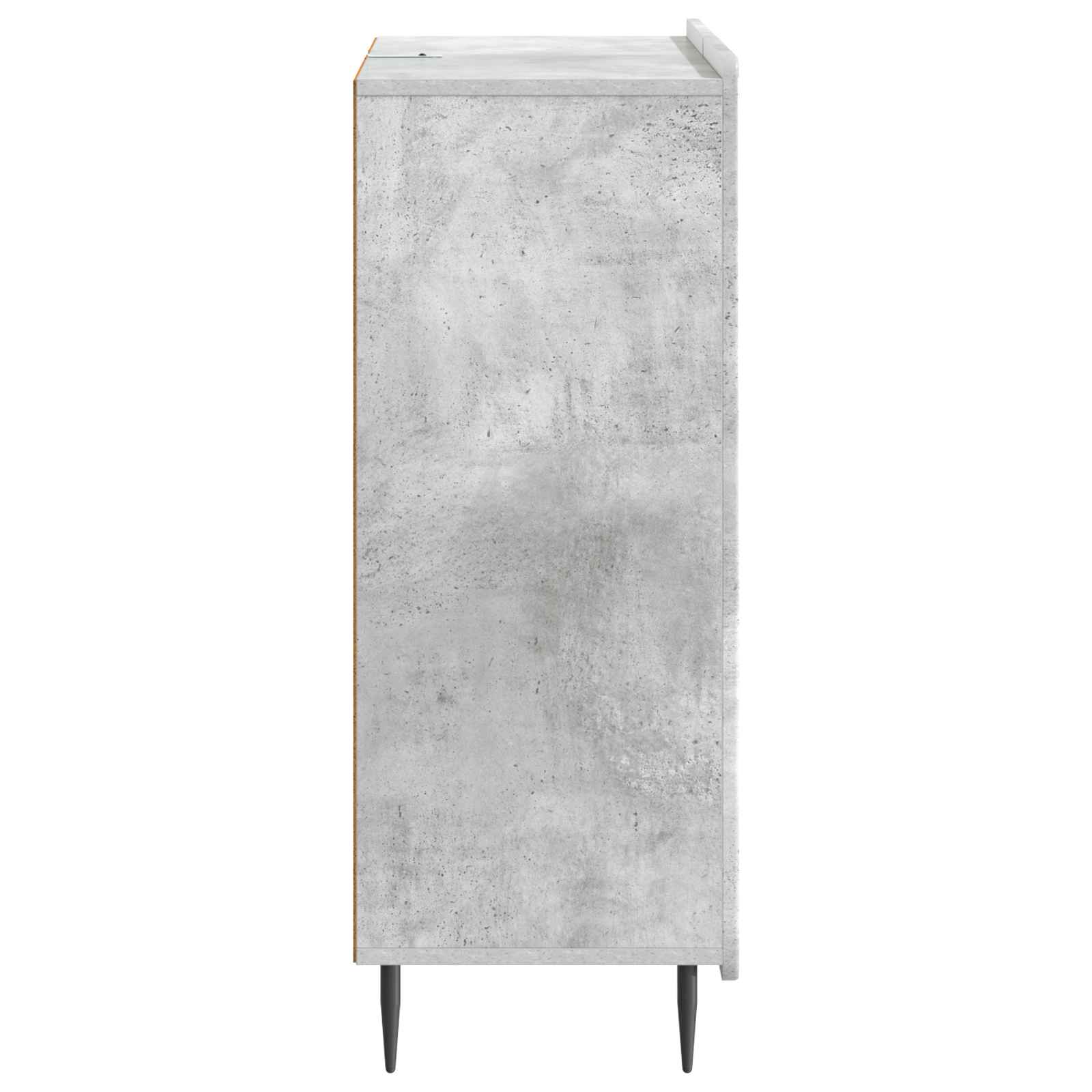 Buffet Gris béton 66 x 34,5 x 91,5 cm Bois d'ingénierie - XIOS