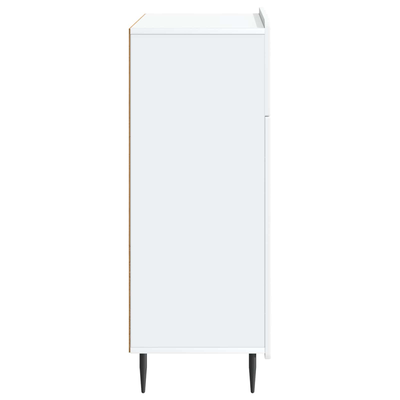 Buffet avec tiroir Blanc 66 x 34,5 x 92 cm Bois d'ingénierie - XIOS