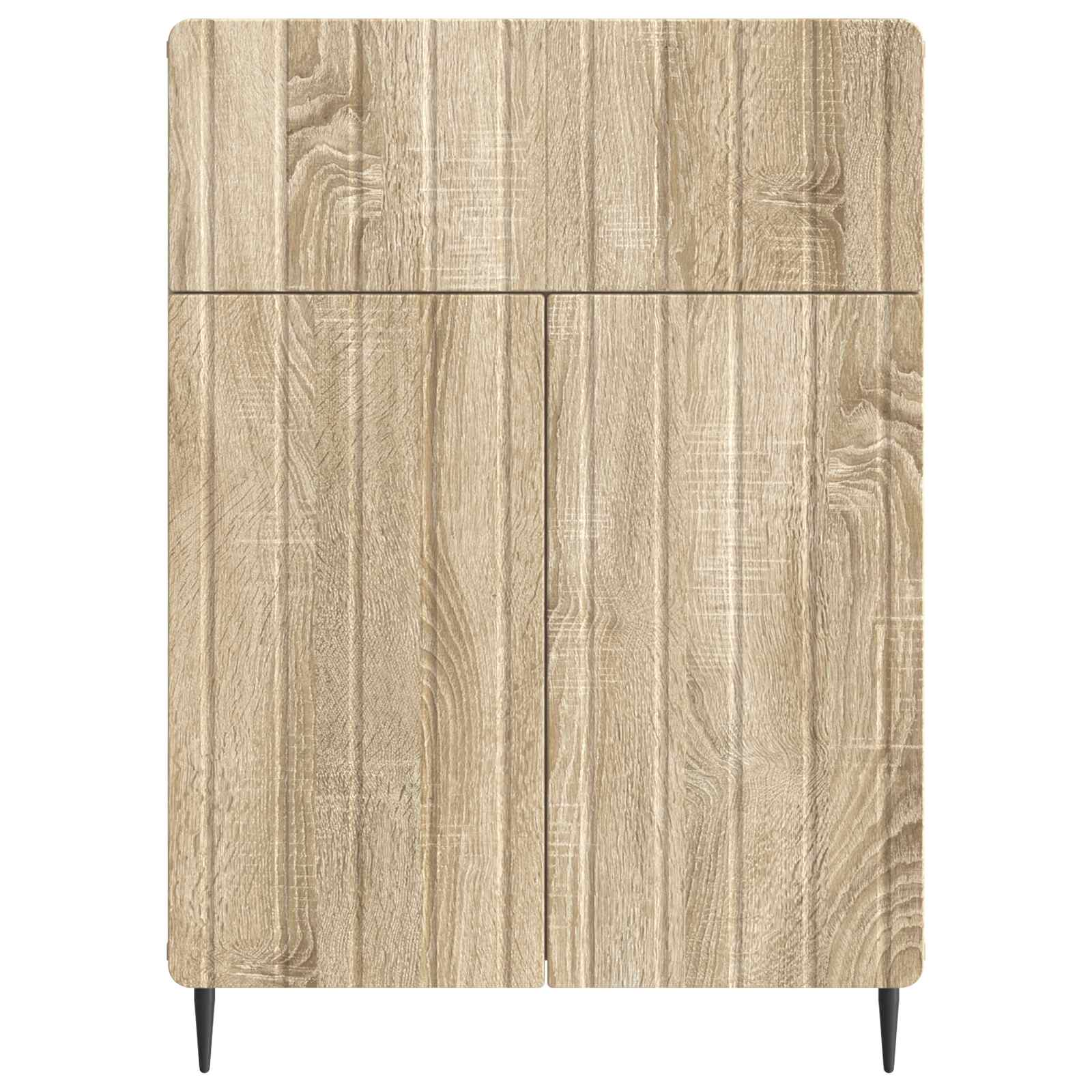 Buffet Chêne Sonoma 66 x 34,5 x 92 cm Bois d'ingénierie - XIOS