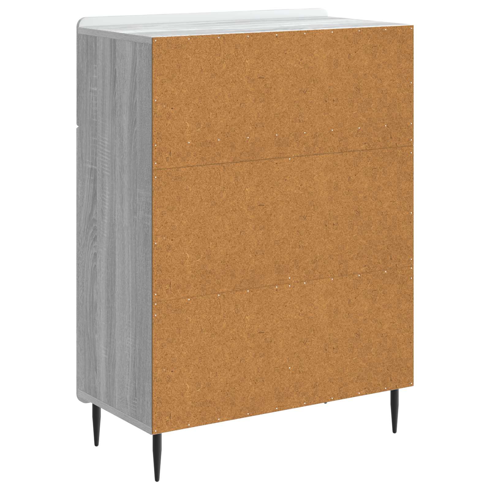 Buffet Sonoma gris 66 x 34,5 x 92 cm Bois d'ingénierie - XIOS