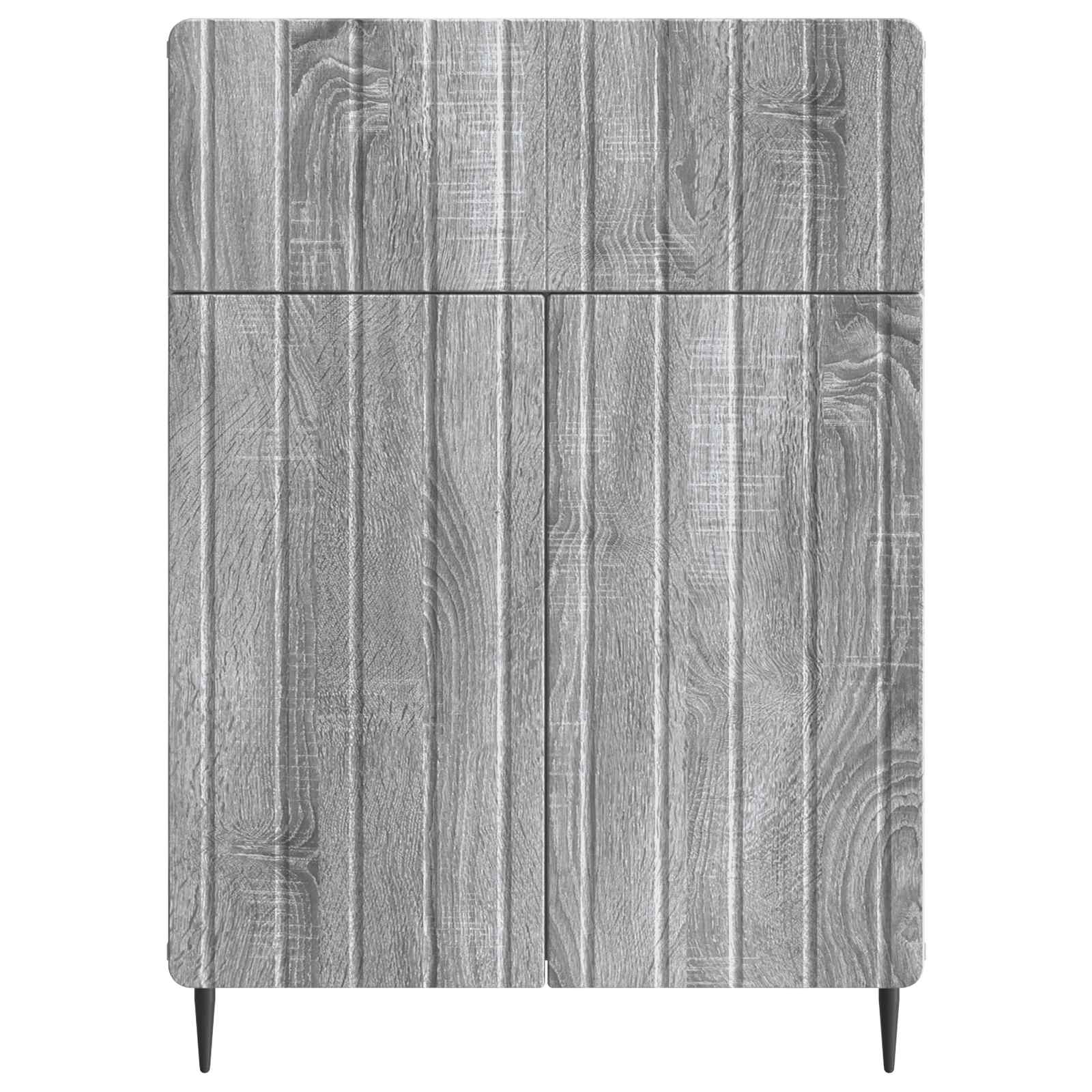 Buffet Sonoma gris 66 x 34,5 x 92 cm Bois d'ingénierie - XIOS