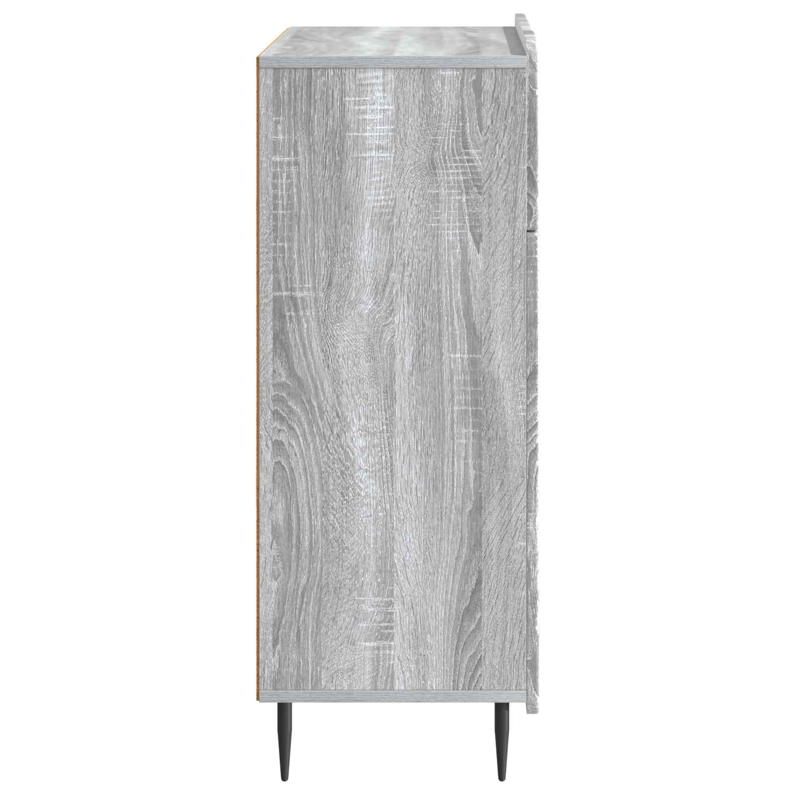 Buffet Sonoma gris 66 x 34,5 x 92 cm Bois d'ingénierie - XIOS