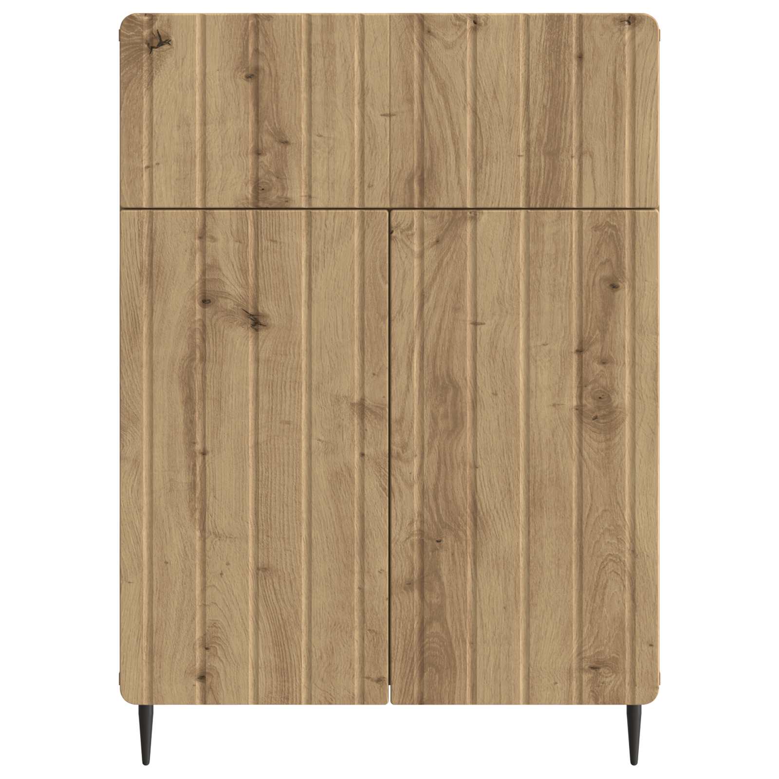 Buffet Chêne artisanal 66 x 34,5 x 92 cm Bois d'ingénierie - XIOS