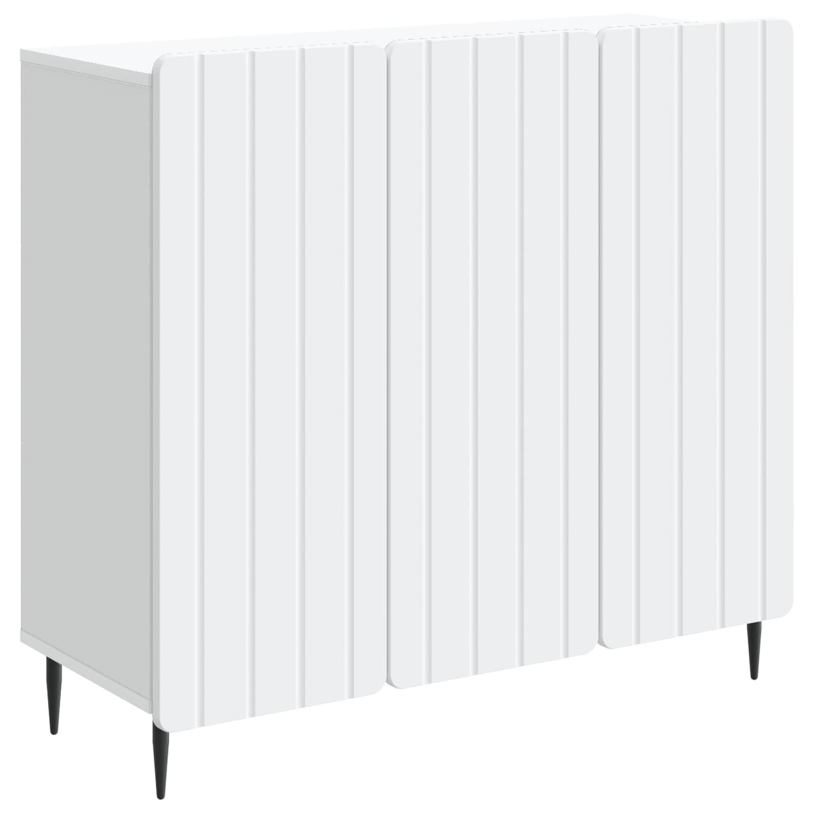 Buffet Blanc 89 x 34,5 x 82 cm Bois d'ingénierie - XIOS