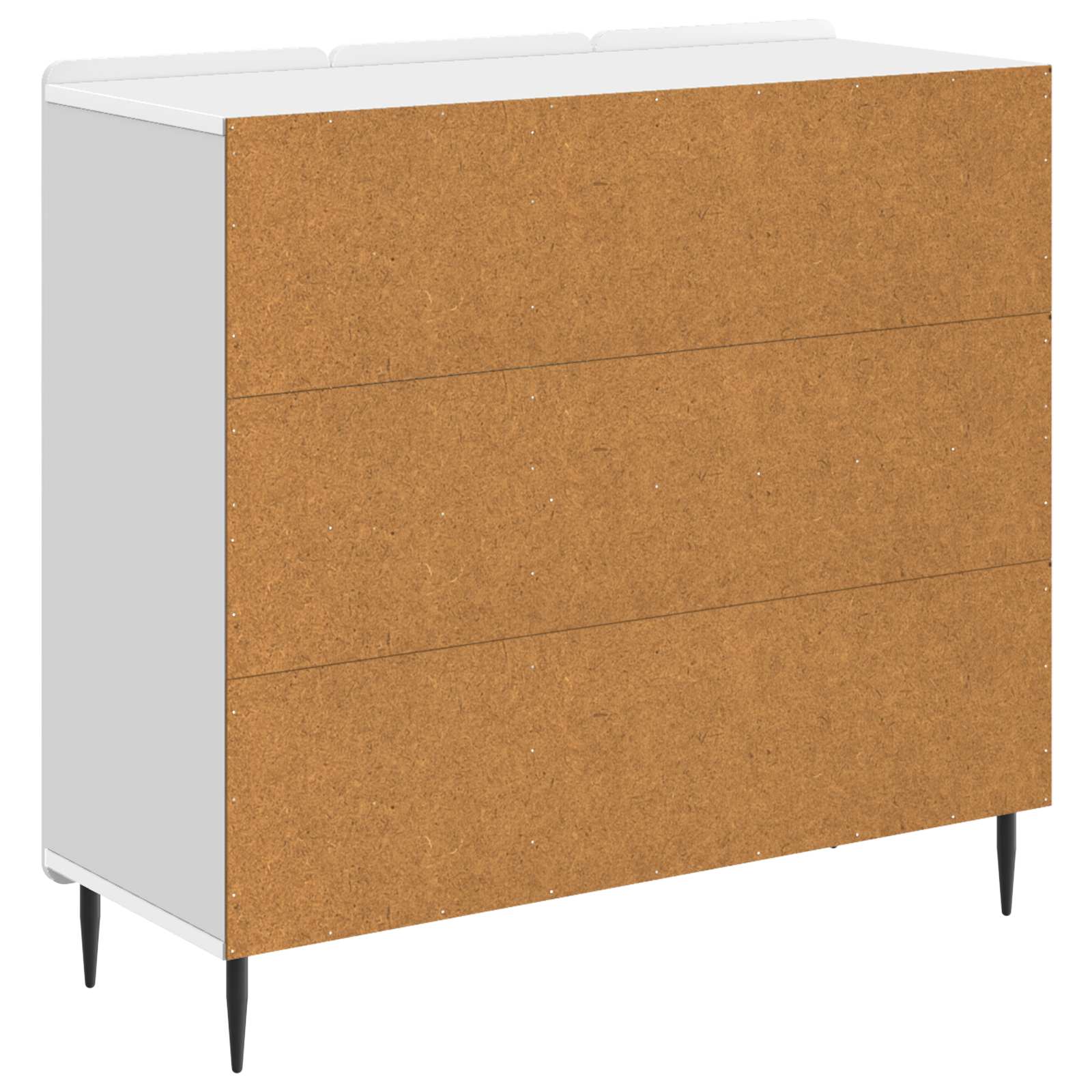 Buffet Blanc 89 x 34,5 x 82 cm Bois d'ingénierie - XIOS