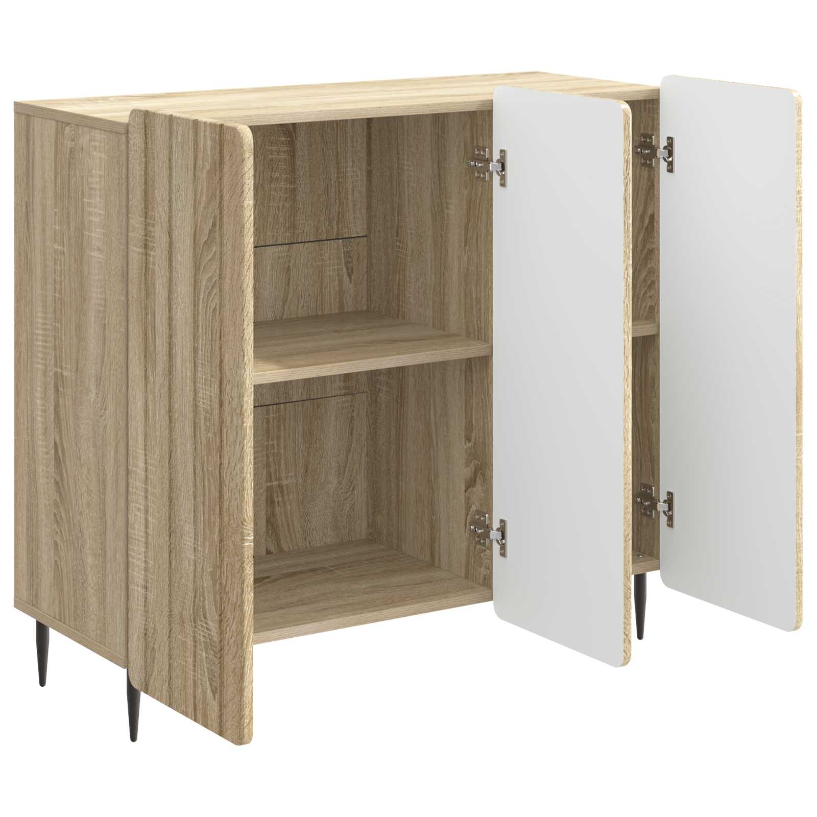 Buffet Chêne Sonoma 89 x 34,5 x 82 cm Bois d'ingénierie - XIOS