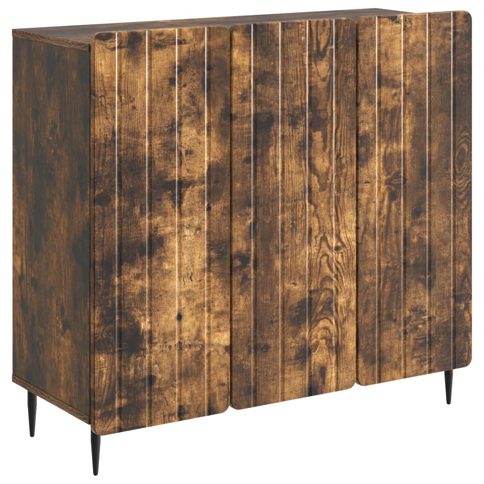 Buffet Chêne fumé 89 x 34,5 x 82 cm Bois d'ingénierie - XIOS