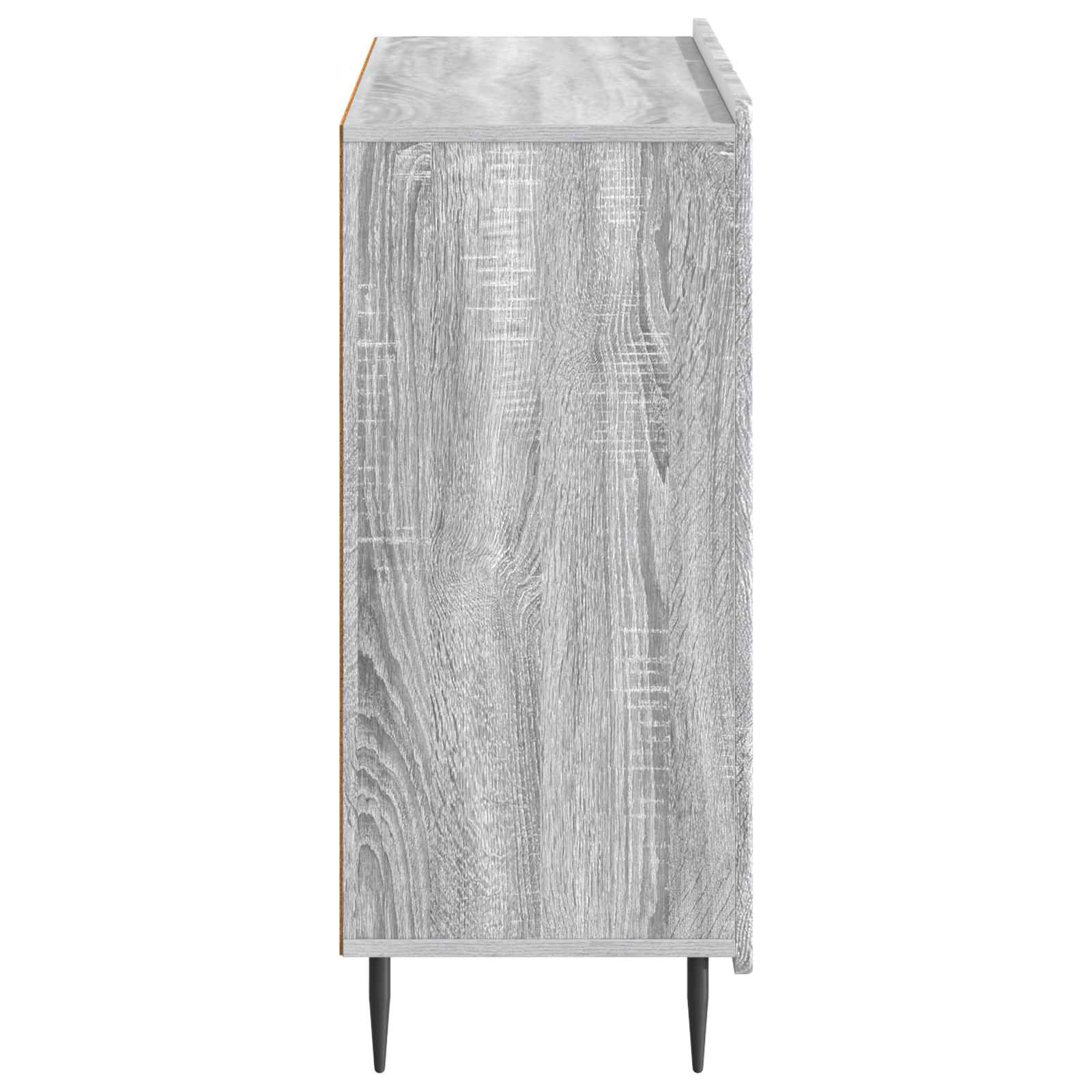 Buffet Sonoma gris 89 x 34,5 x 82 cm Bois d'ingénierie - XIOS