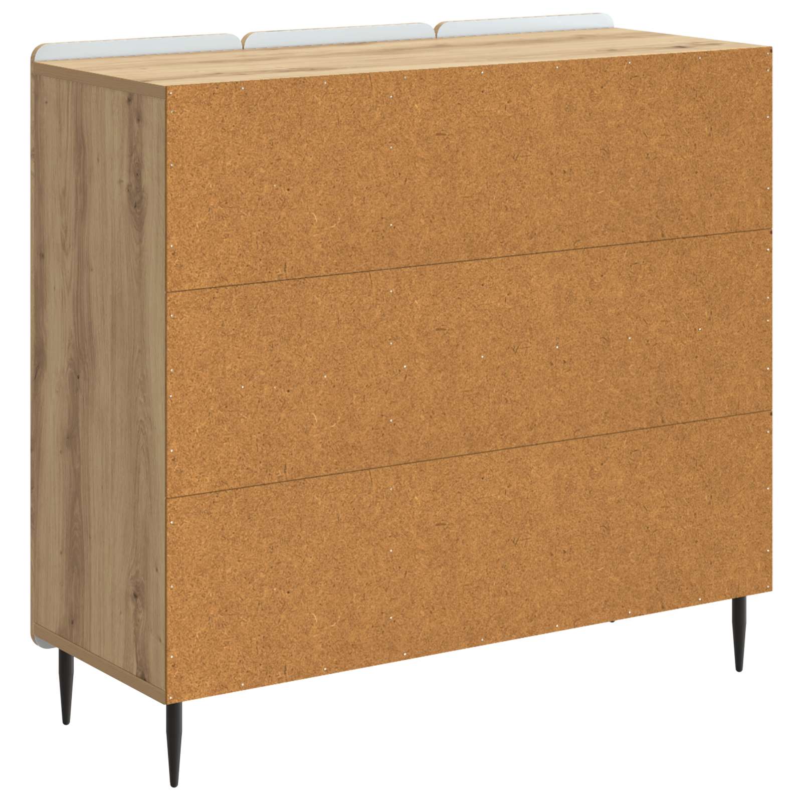 Buffet Chêne artisanal 89 x 34,5 x 82 cm Bois d'ingénierie - XIOS