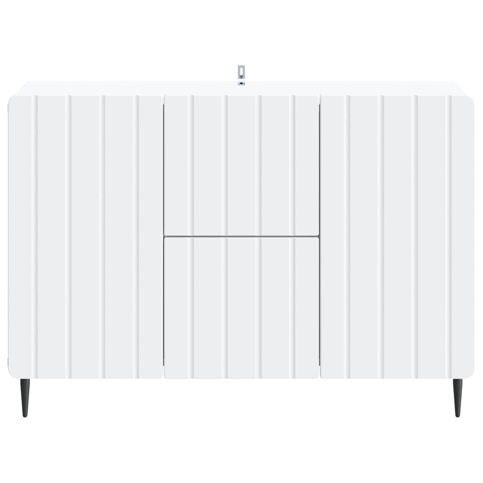 Buffet avec tiroir Blanc 89 x 34,5 x 62 cm Bois d'ingénierie - XIOS