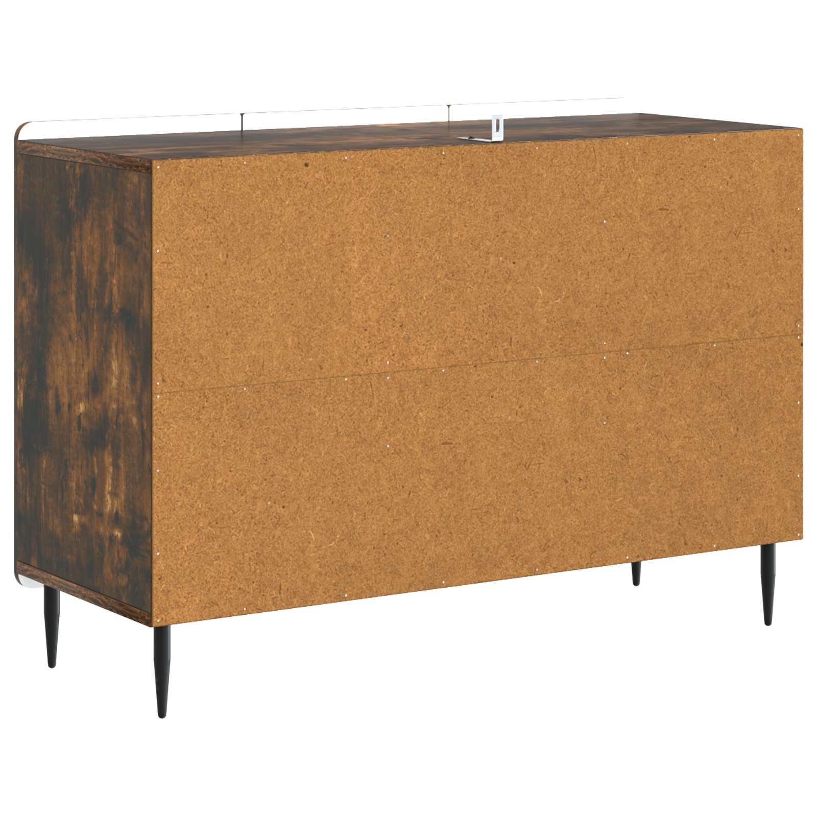 Buffet Chêne fumé 89 x 34,5 x 62 cm Bois d'ingénierie - XIOS