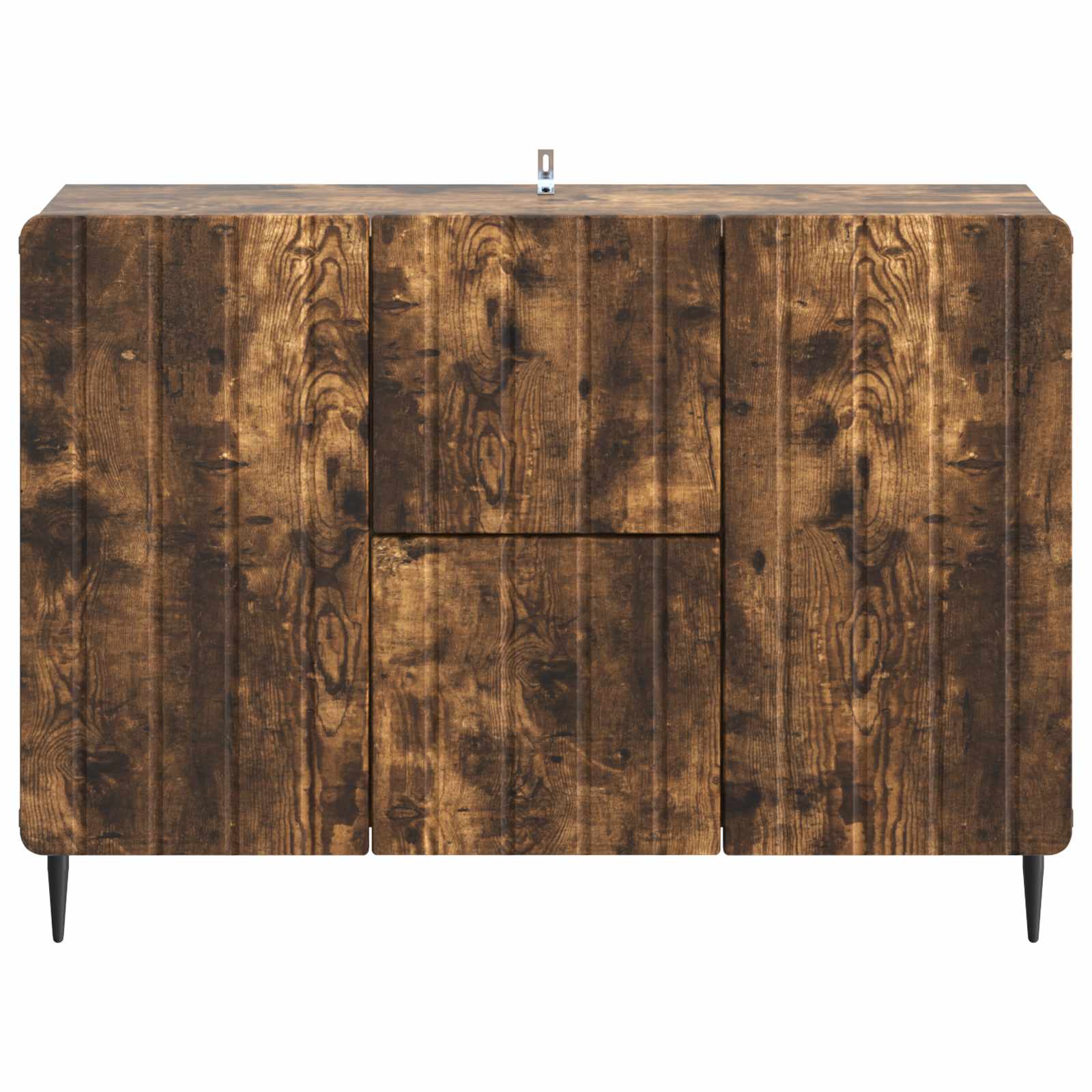 Buffet Chêne fumé 89 x 34,5 x 62 cm Bois d'ingénierie - XIOS