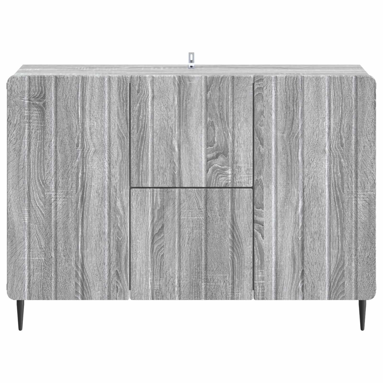 Buffet Sonoma gris 89 x 34,5 x 62 cm Bois d'ingénierie - XIOS