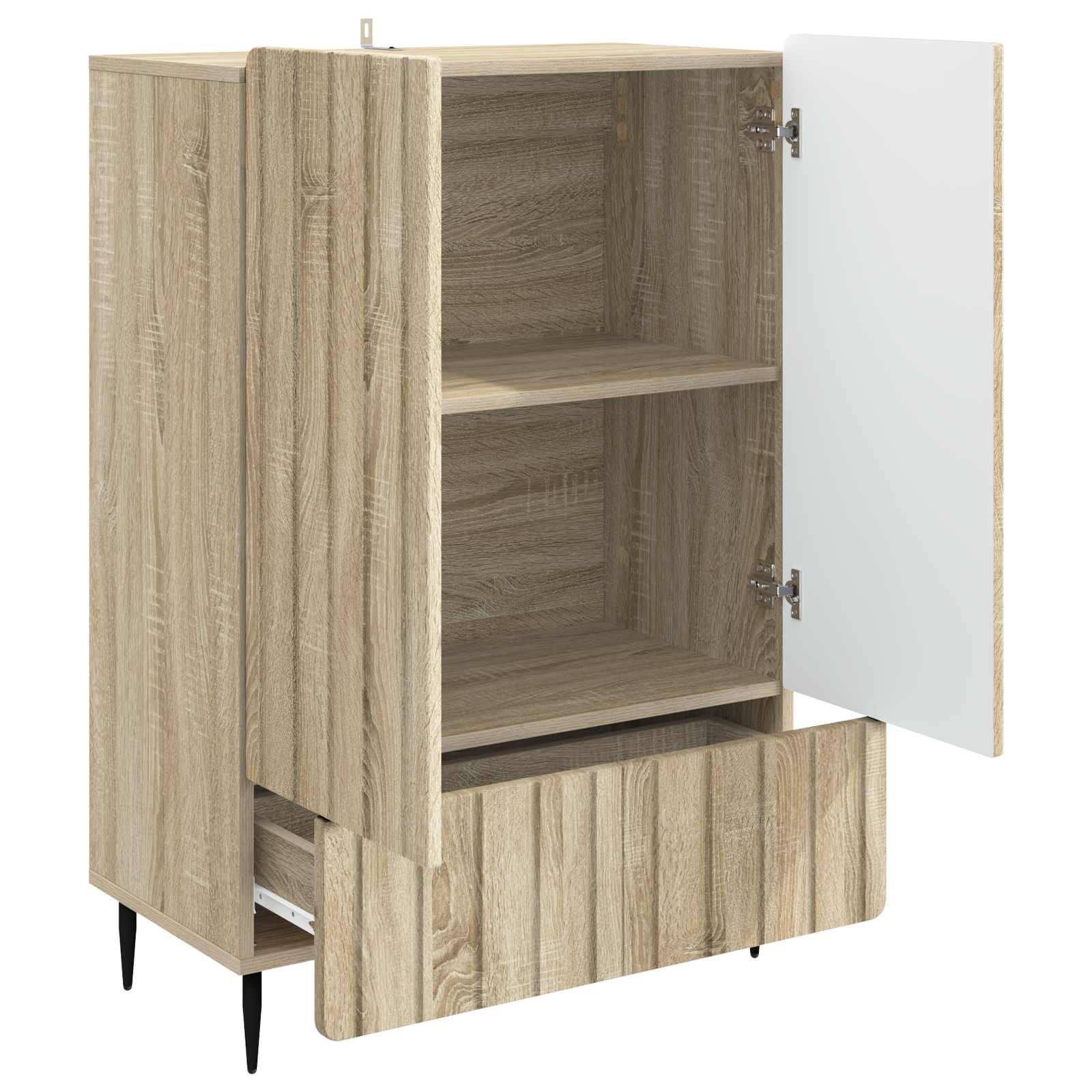 Buffet Chêne Sonoma 66 x 34,5 x 97 cm Bois d'ingénierie - XIOS
