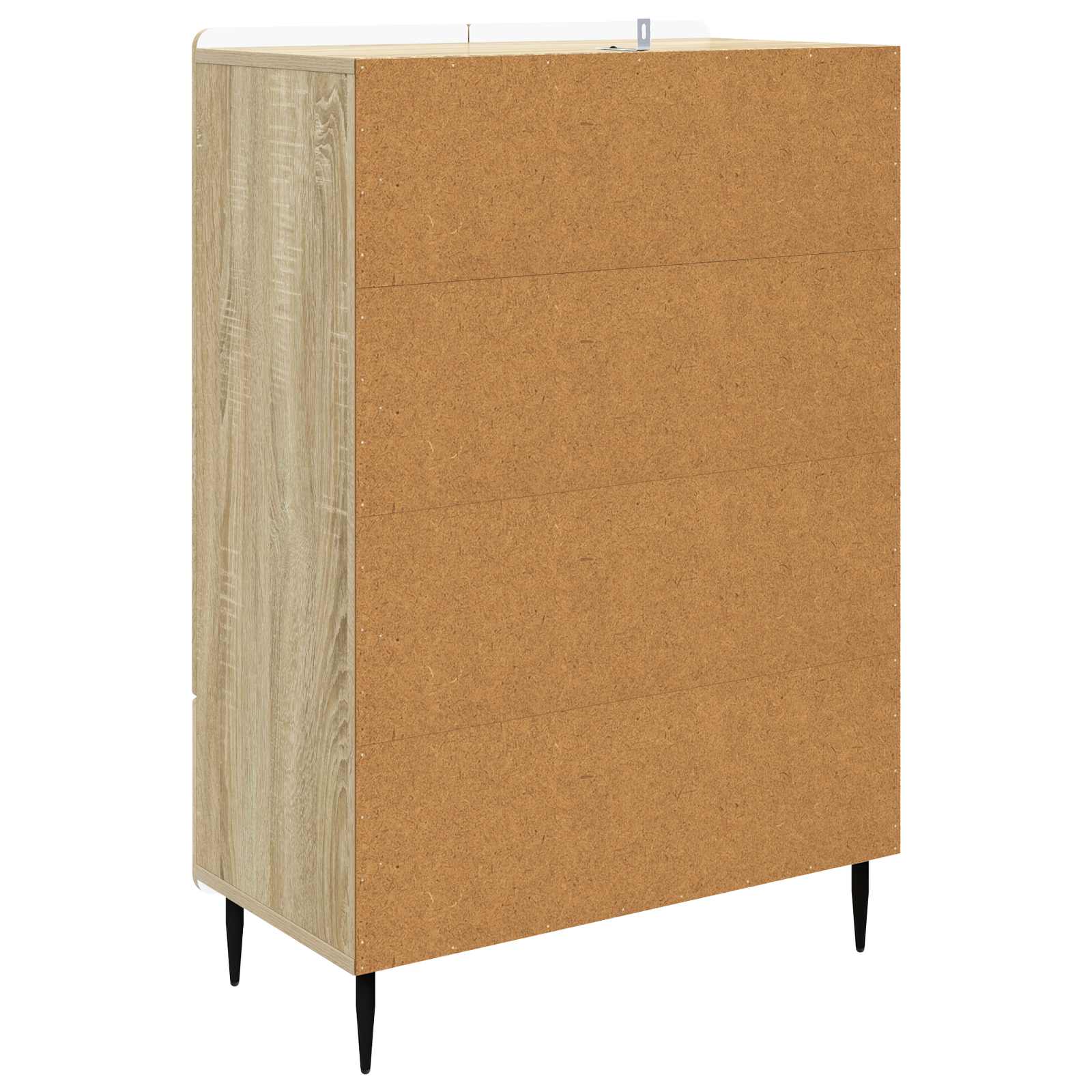 Buffet Chêne Sonoma 66 x 34,5 x 97 cm Bois d'ingénierie - XIOS