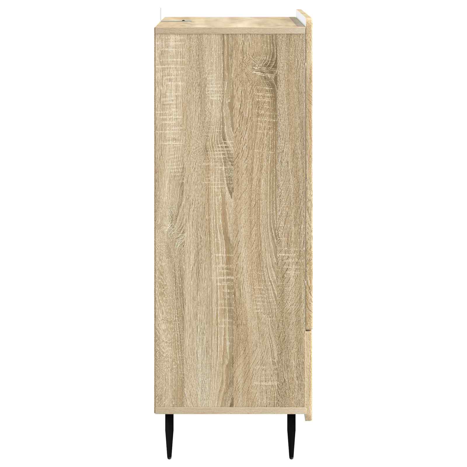 Buffet Chêne Sonoma 66 x 34,5 x 97 cm Bois d'ingénierie - XIOS