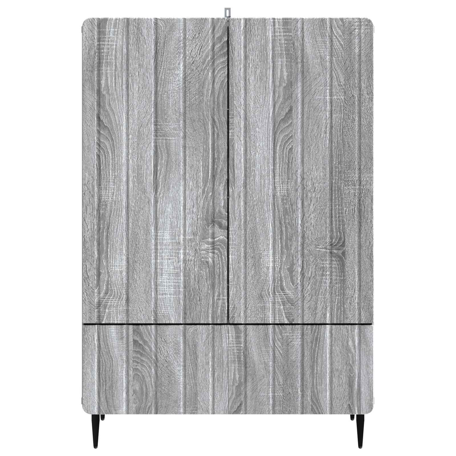 Buffet Sonoma gris 66 x 34,5 x 97 cm Bois d'ingénierie - XIOS