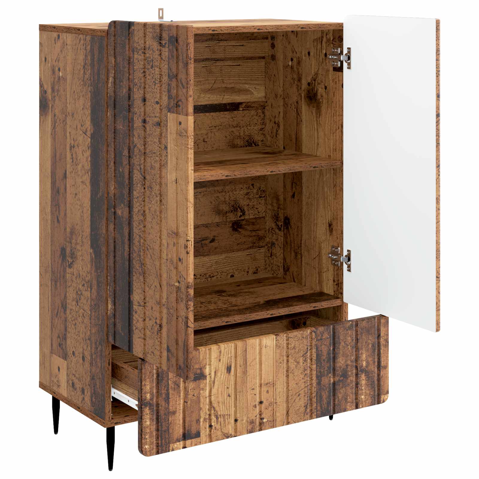 Buffet Bois ancien 66 x 34,5 x 97 cm Bois d'ingénierie - XIOS