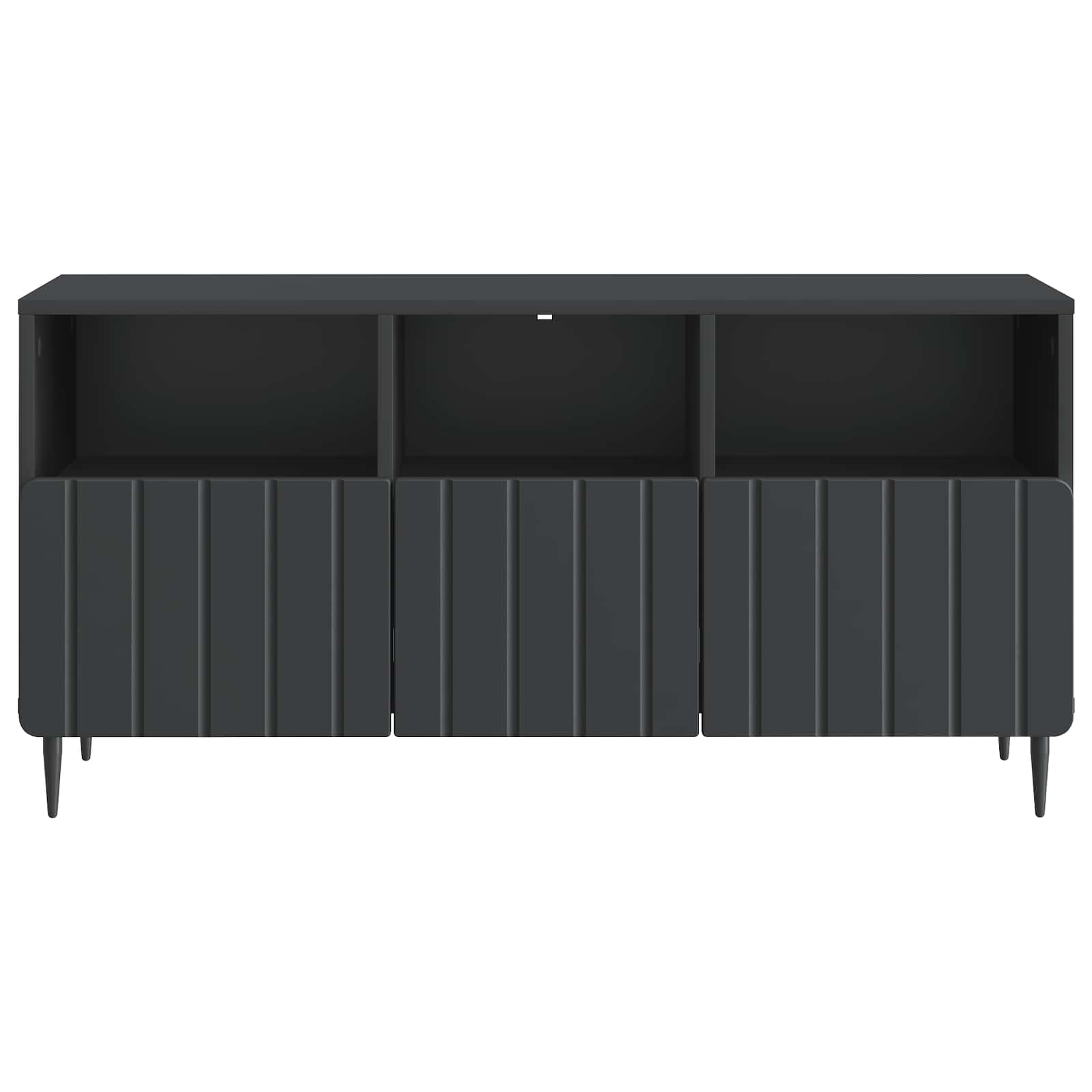 Meuble TV avec tiroir Noir 102 x 34,5 x 50 cm Bois d'ingénierie - XIOS