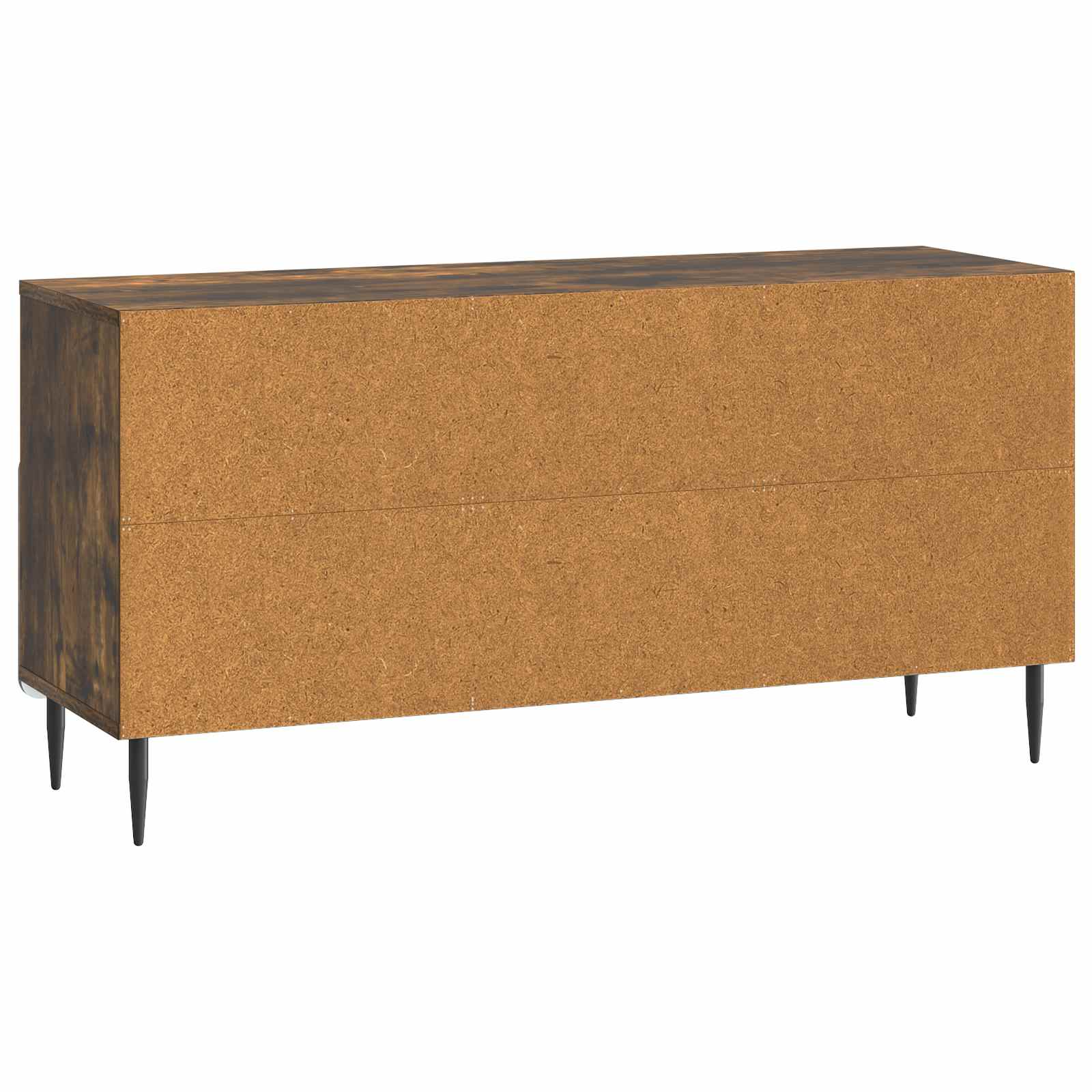 Meuble TV Chêne fumé 102 x 34,5 x 50 cm Bois d'ingénierie - XIOS