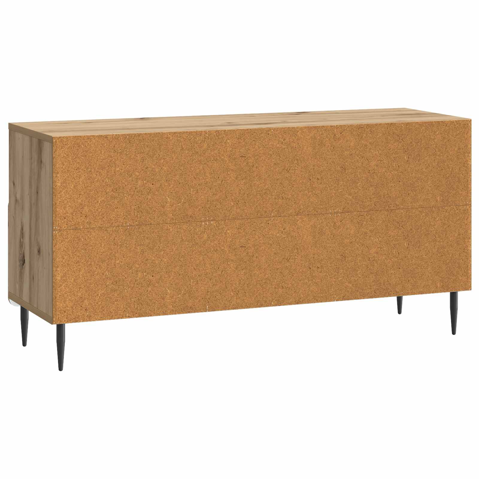 Meuble TV Chêne artisanal 102 x 34,5 x 50 cm Bois d'ingénierie - XIOS