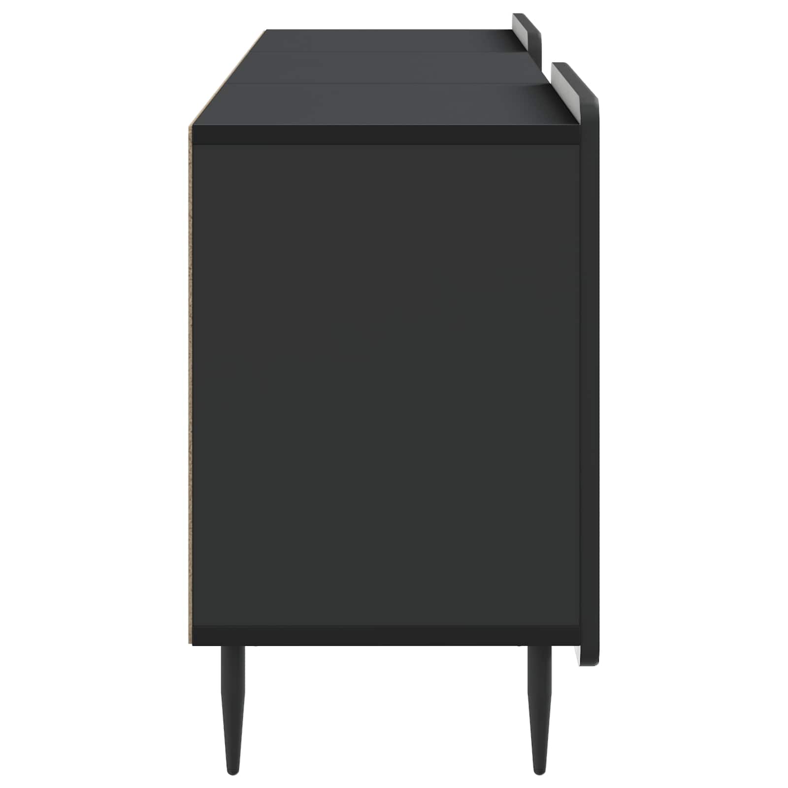 Meuble TV Noir 150 x 31 x 52 cm Bois d'ingénierie - XIOS