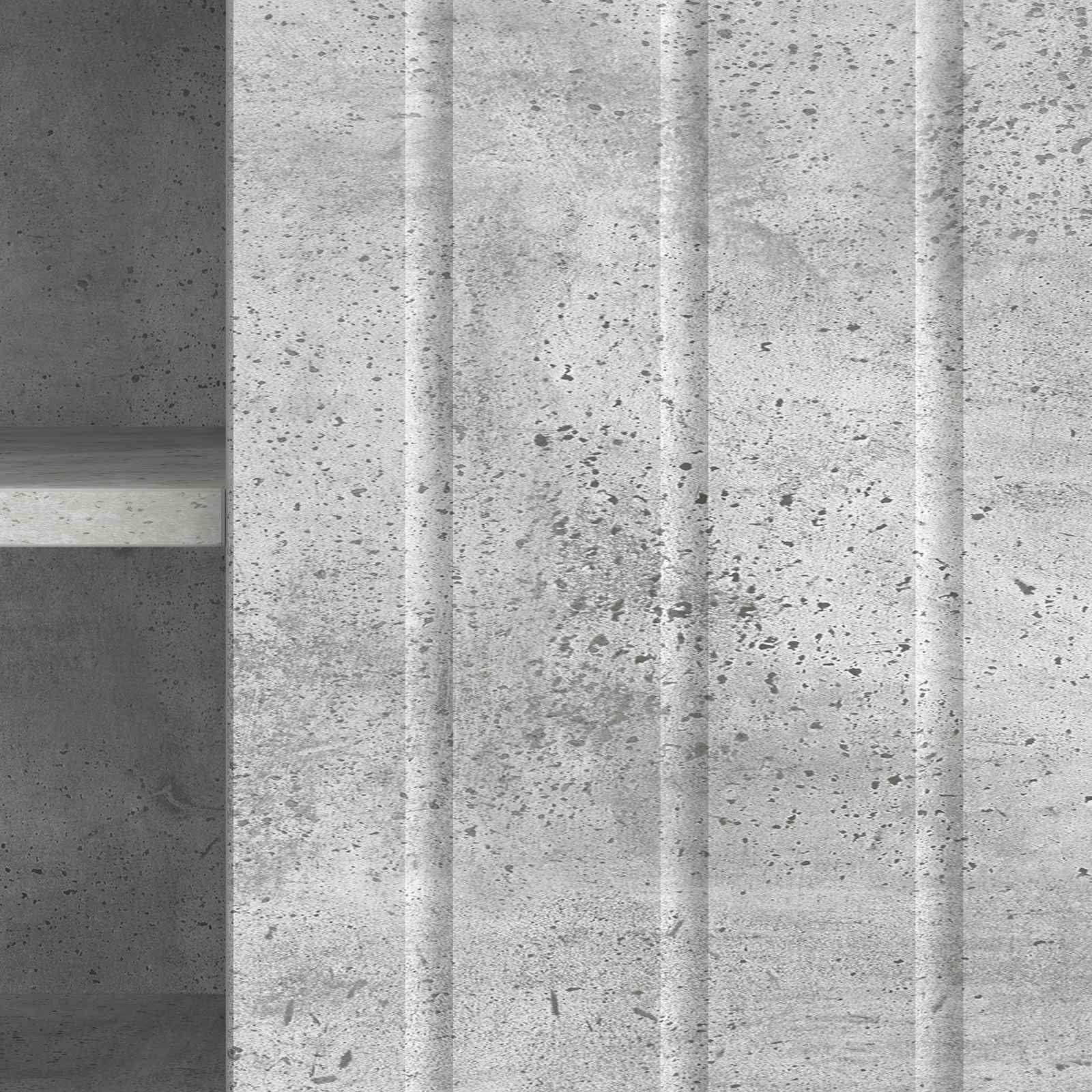 Meuble TV Gris béton 150 x 31 x 52 cm Bois d'ingénierie - XIOS
