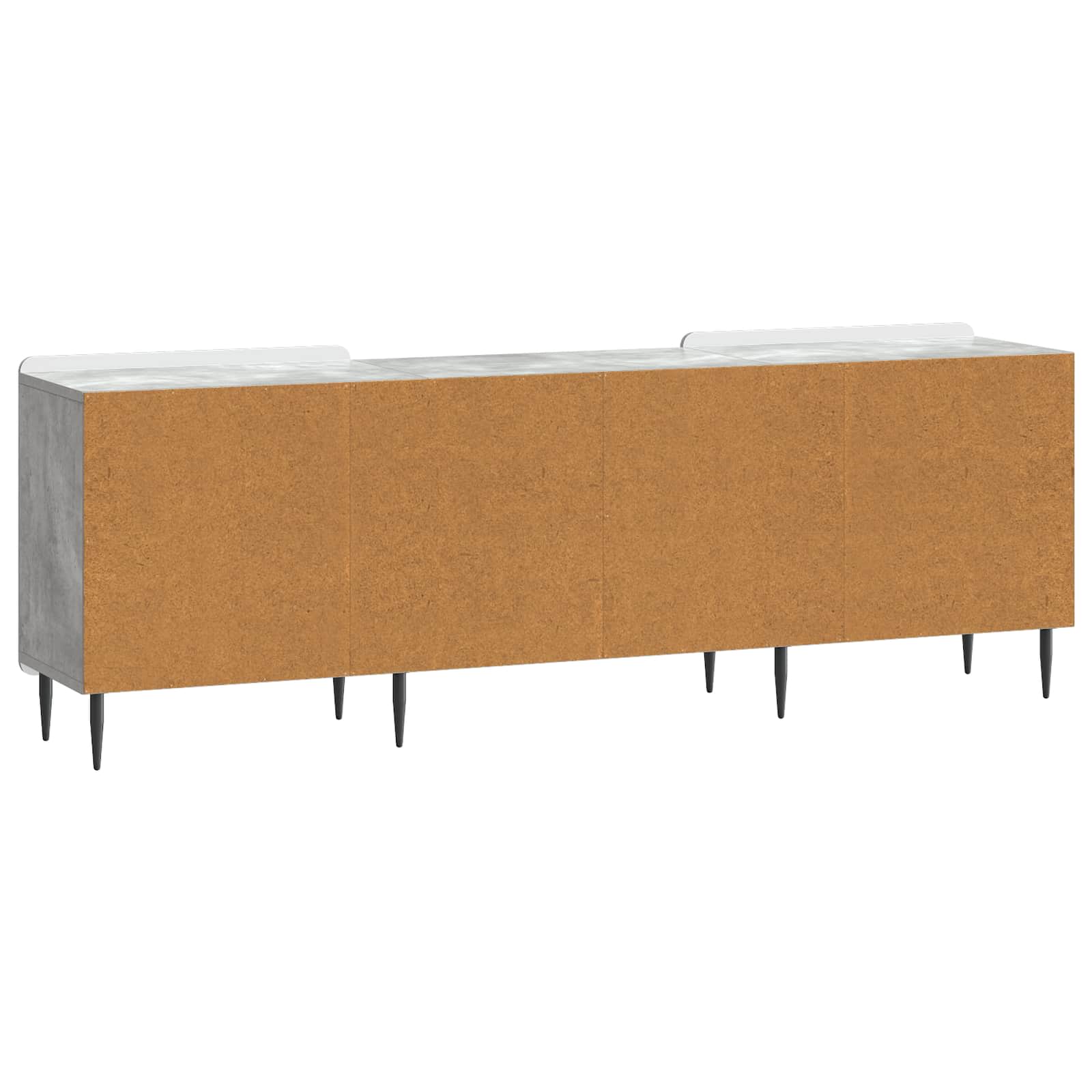 Meuble TV Gris béton 150 x 31 x 52 cm Bois d'ingénierie - XIOS